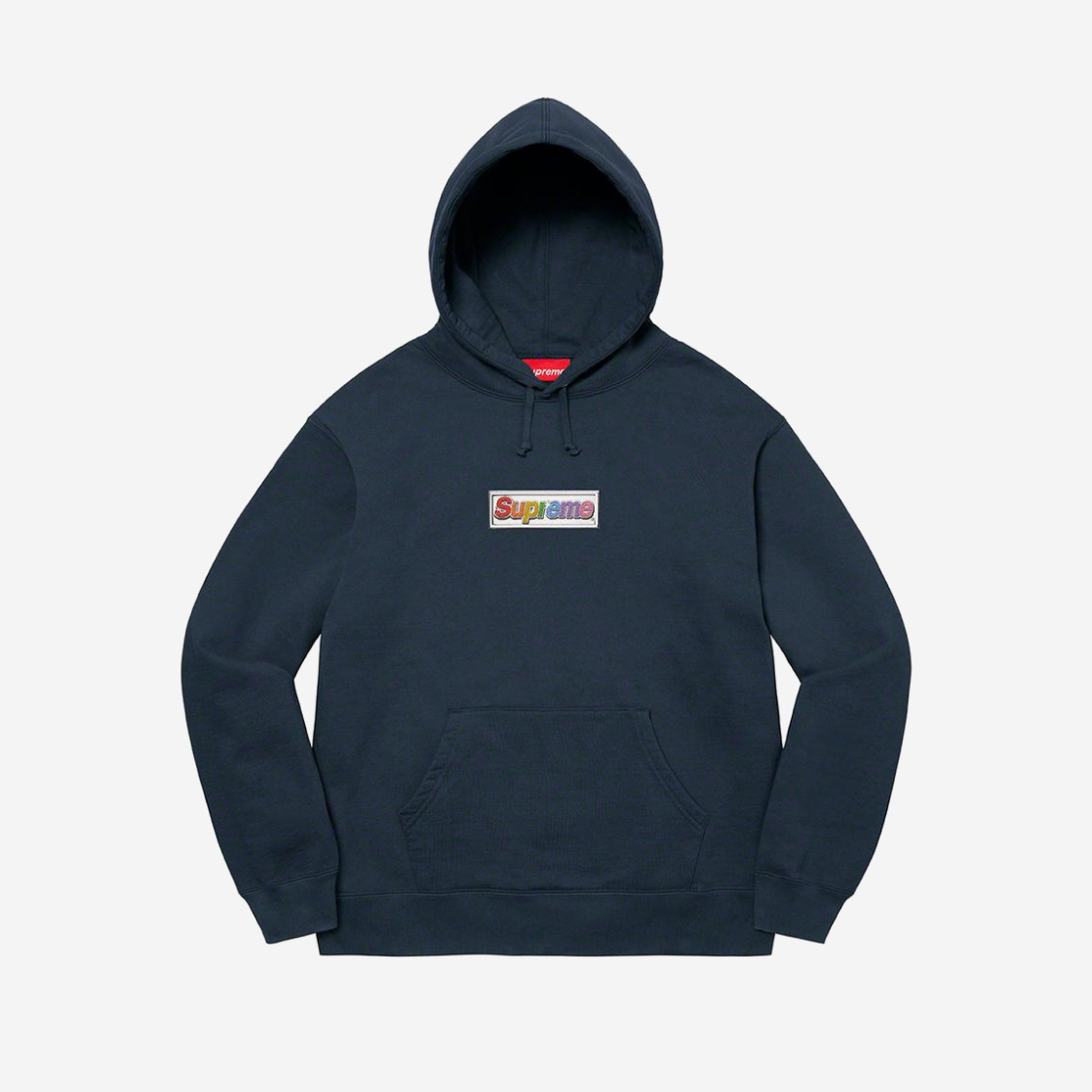 Bling box top logo hoodie