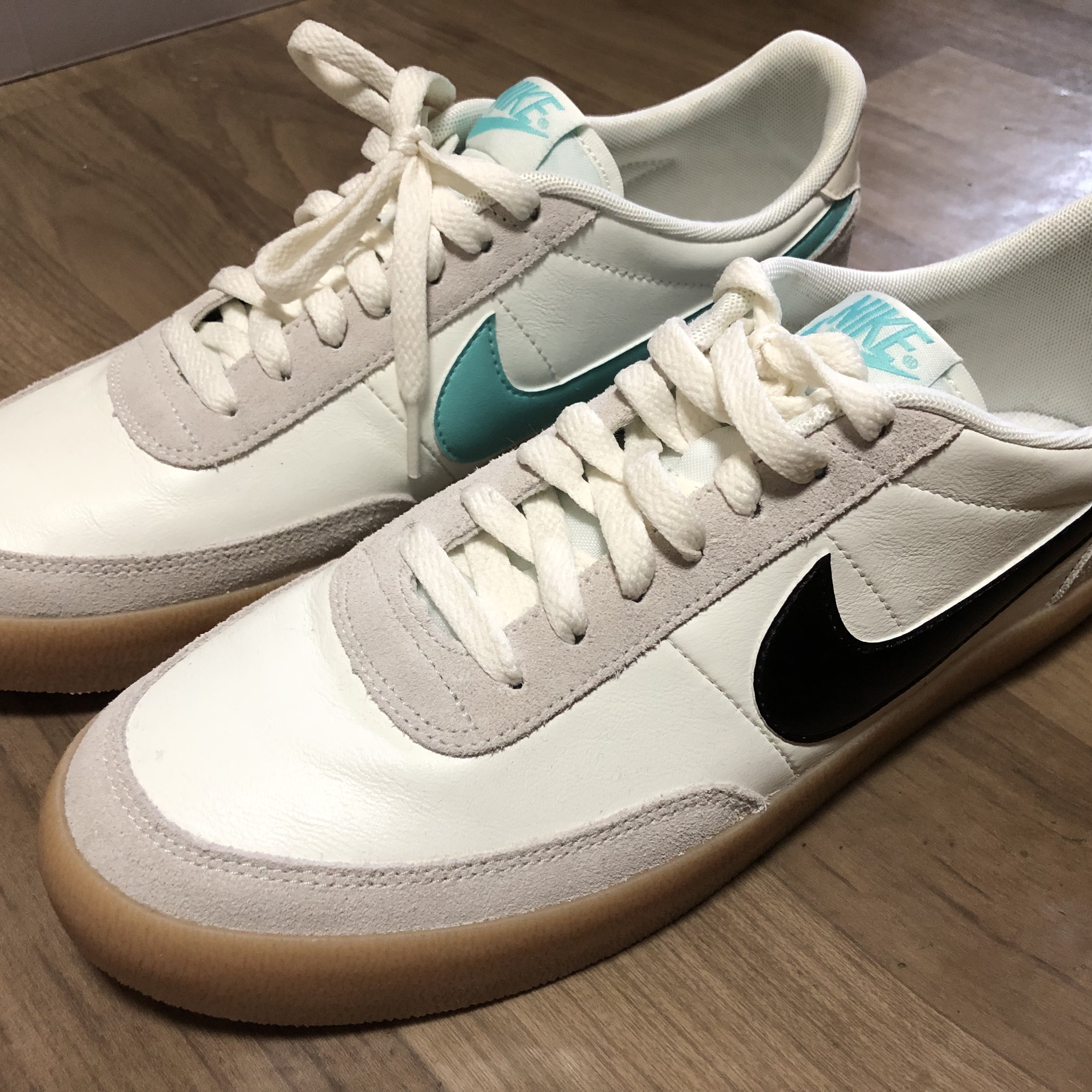 Nike Killshot 2 Leather Island Green 착용 스타일 - 1