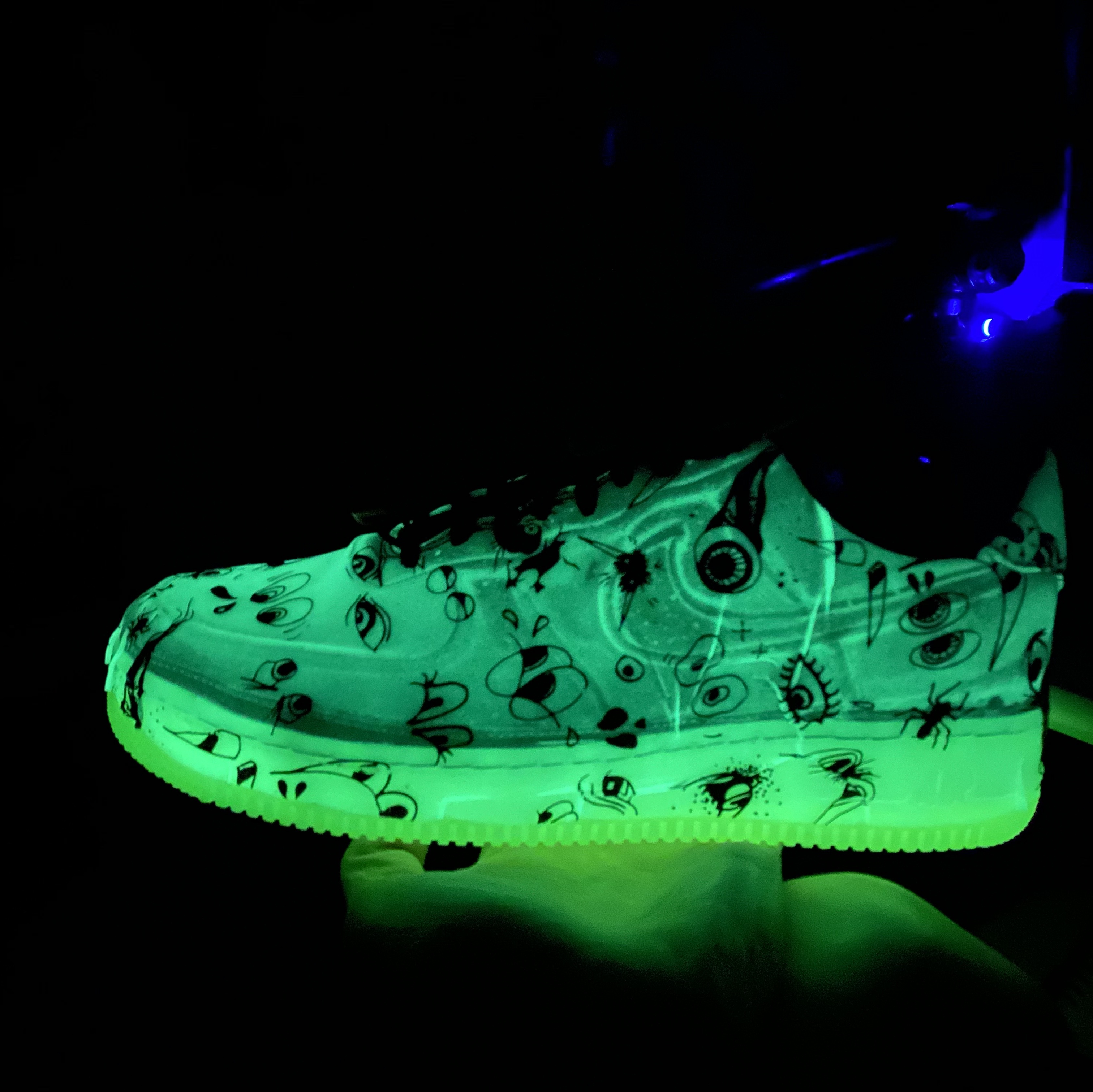 Nike Air Force 1 Low Experimental Halloween 착용 스타일 - 1