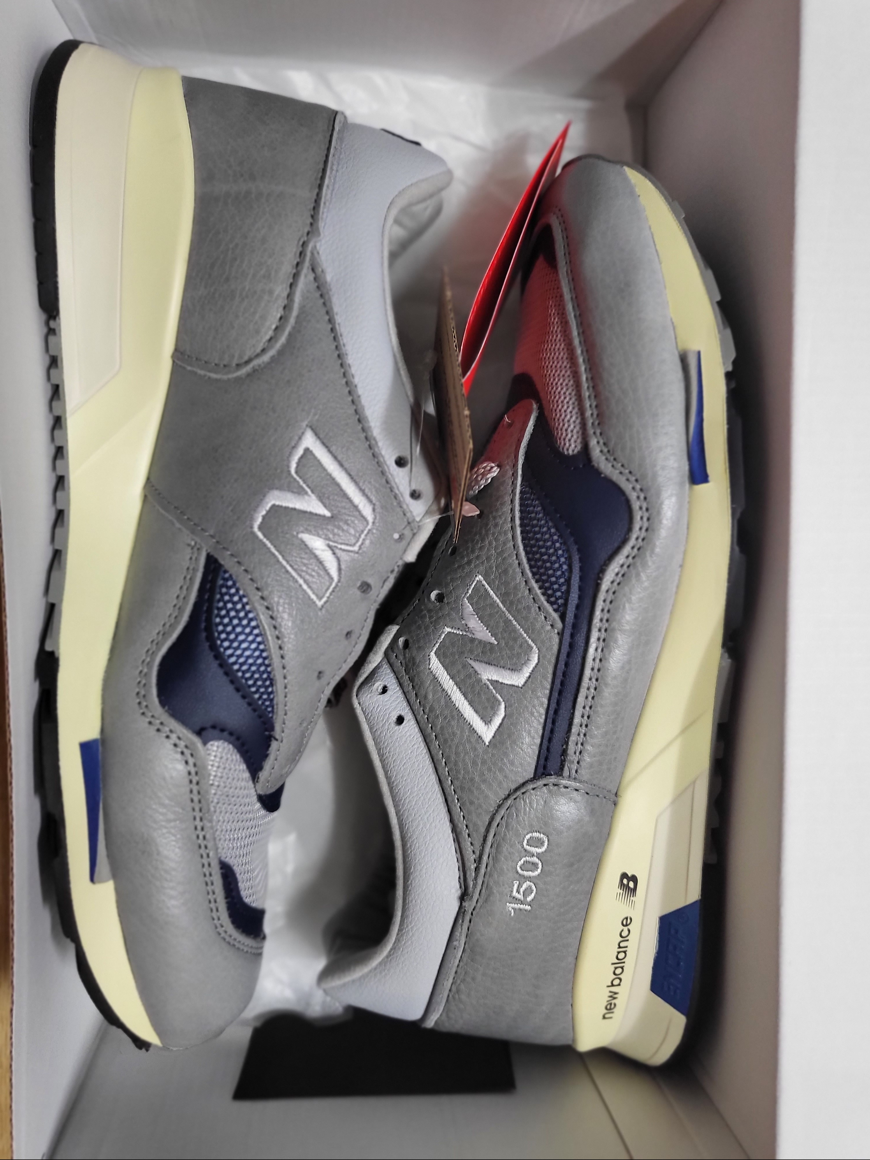 New Balance 1500 Made in UK 40th Anniversary Grey Blue 착용 스타일