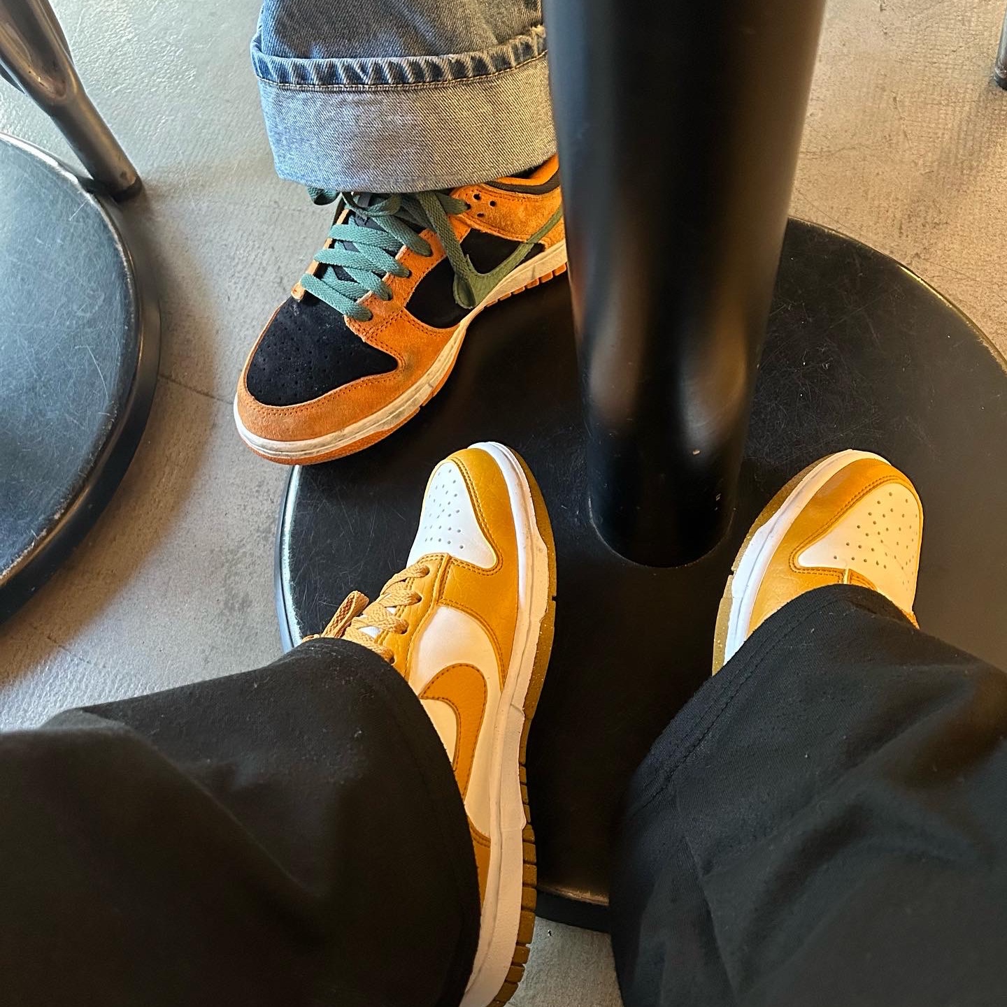 Nike Dunk Low SP Ceramic, (W) Nike Dunk Low Next Nature Phantom 착용 스타일