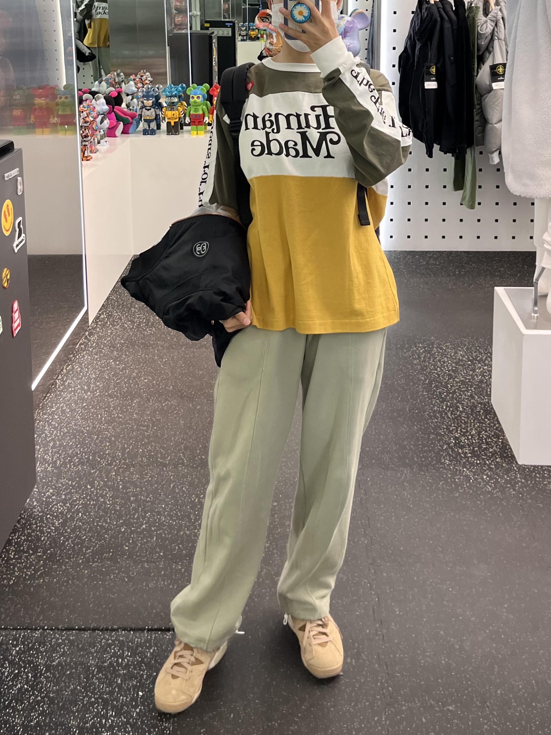 Jordan 6 x Travis Scott Retro SP British Khaki 착용 스타일