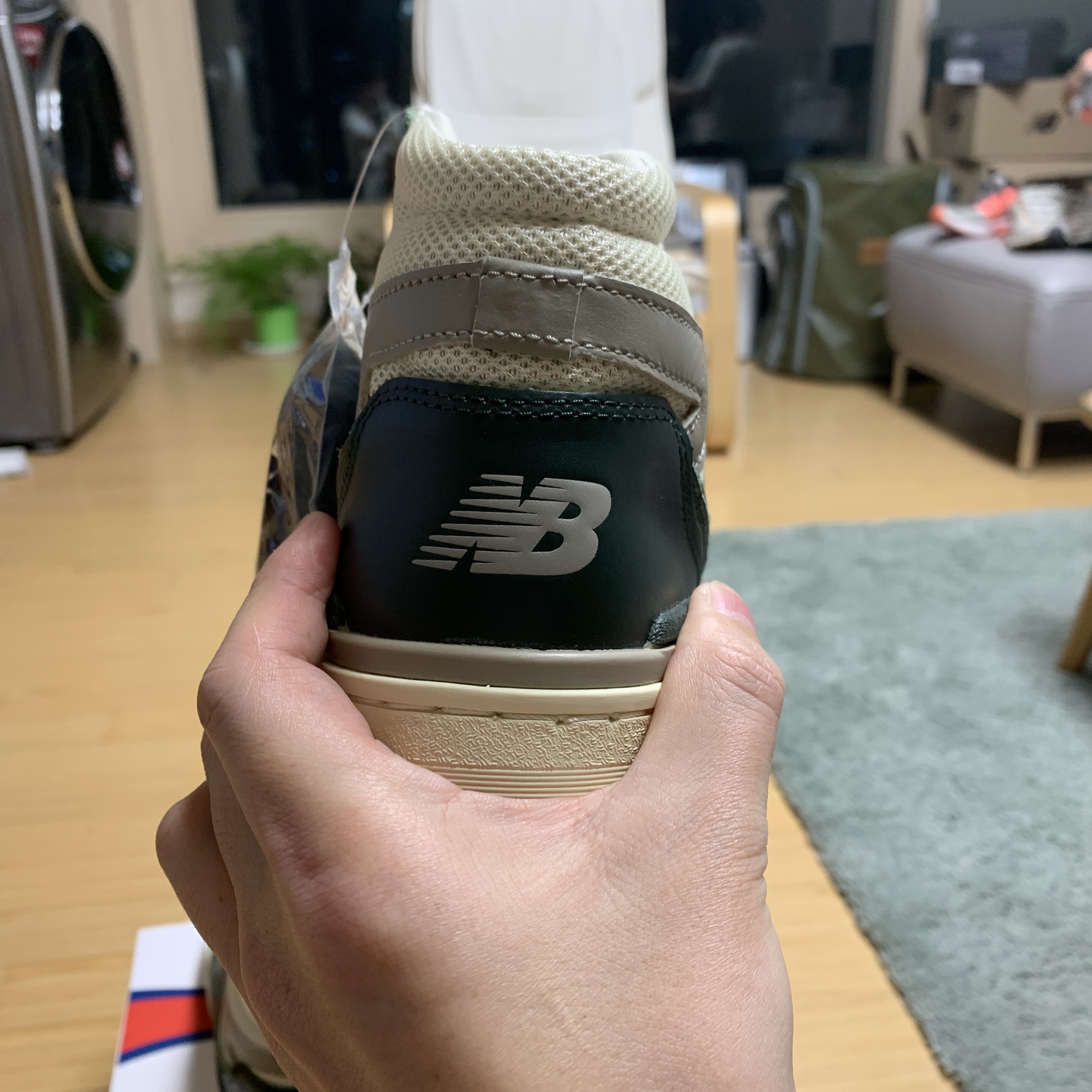 New Balance x Aime Leon Dore 650R Forest Green 착용 스타일 - 4