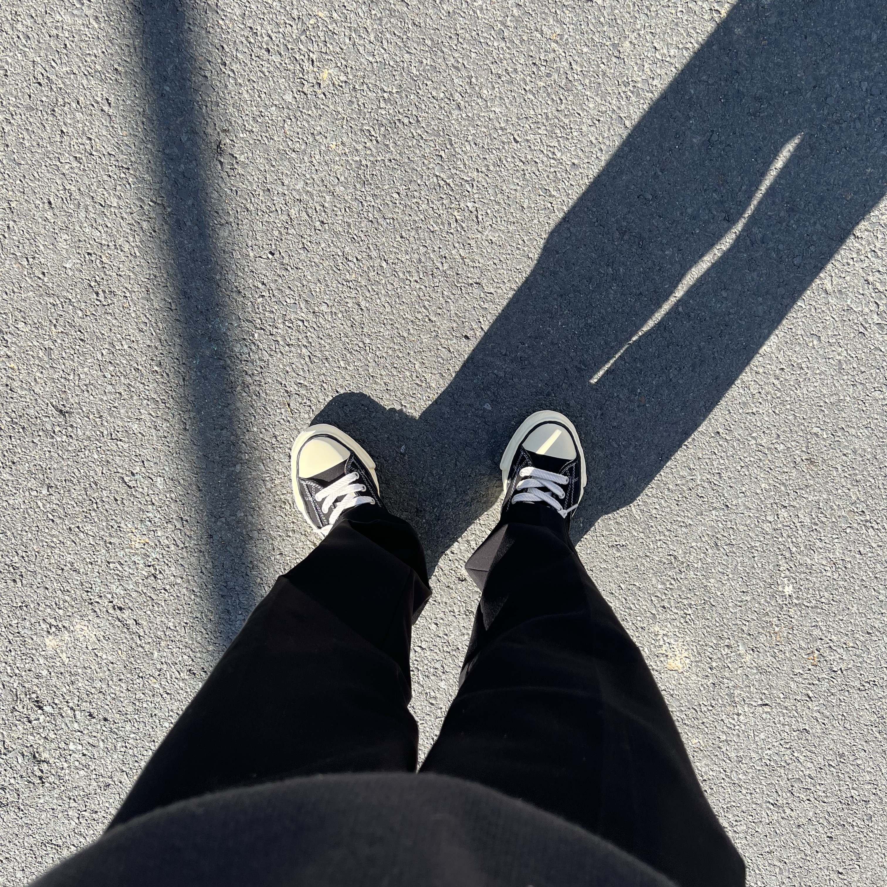 Maison Mihara Yasuhiro Peterson VL OG Sole Canvas Low-top Sneakers Black 착용 스타일 - 1