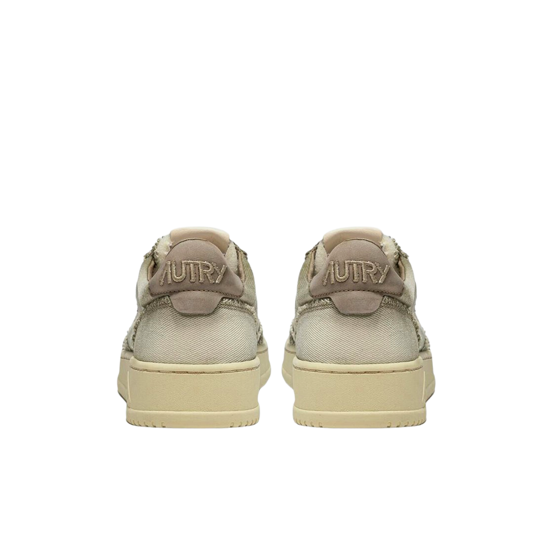 (W) 오트리 메달리스트 로우 액션 데님 스니커즈 데님((W) Autry Medalist Low Action Denim Sneakers Denim) - 3