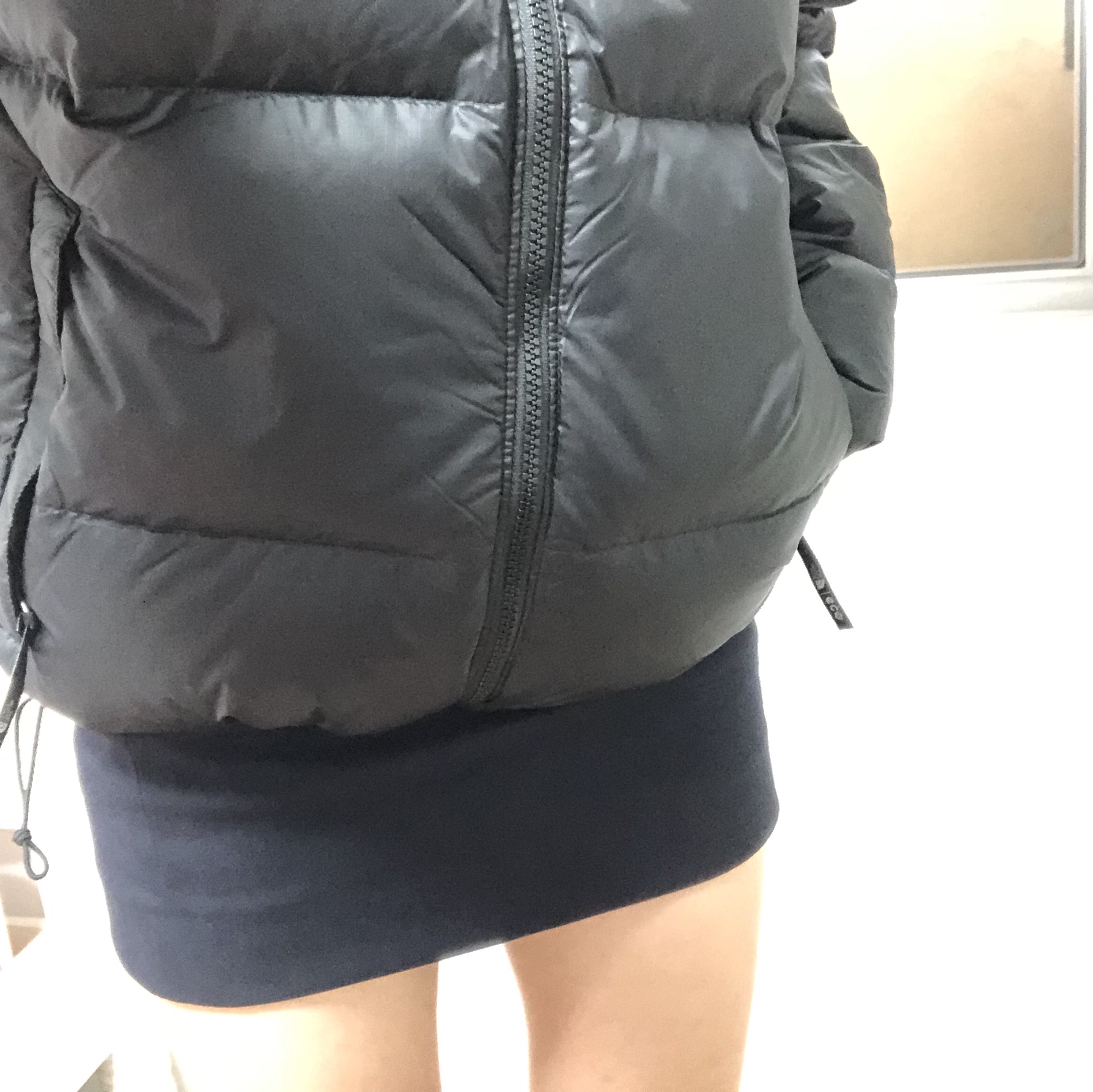 The North Face 1996 Eco Nuptse Jacket Black 착용 스타일 - 2