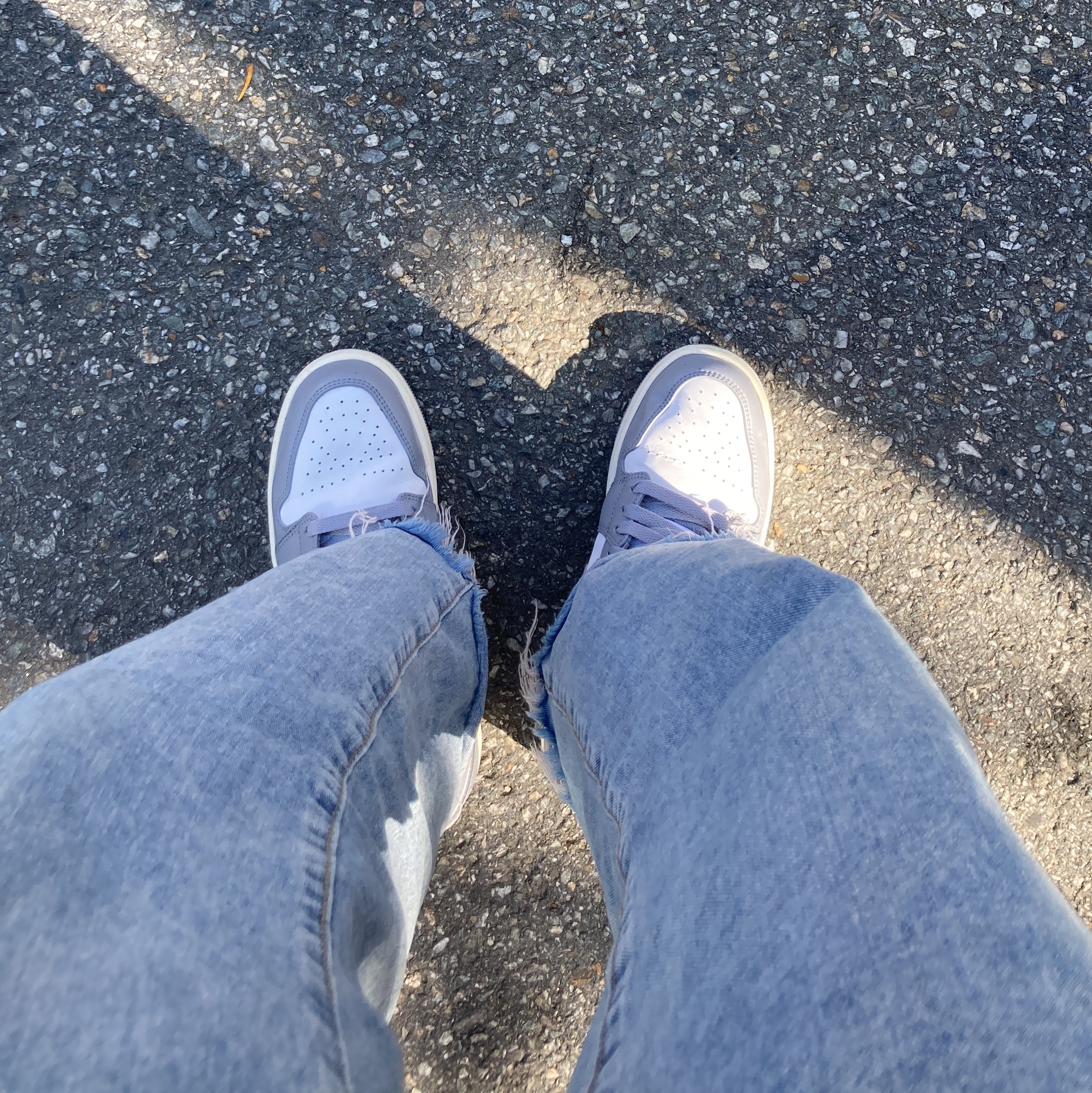 Jordan 1 Low Stealth and White 착용 스타일