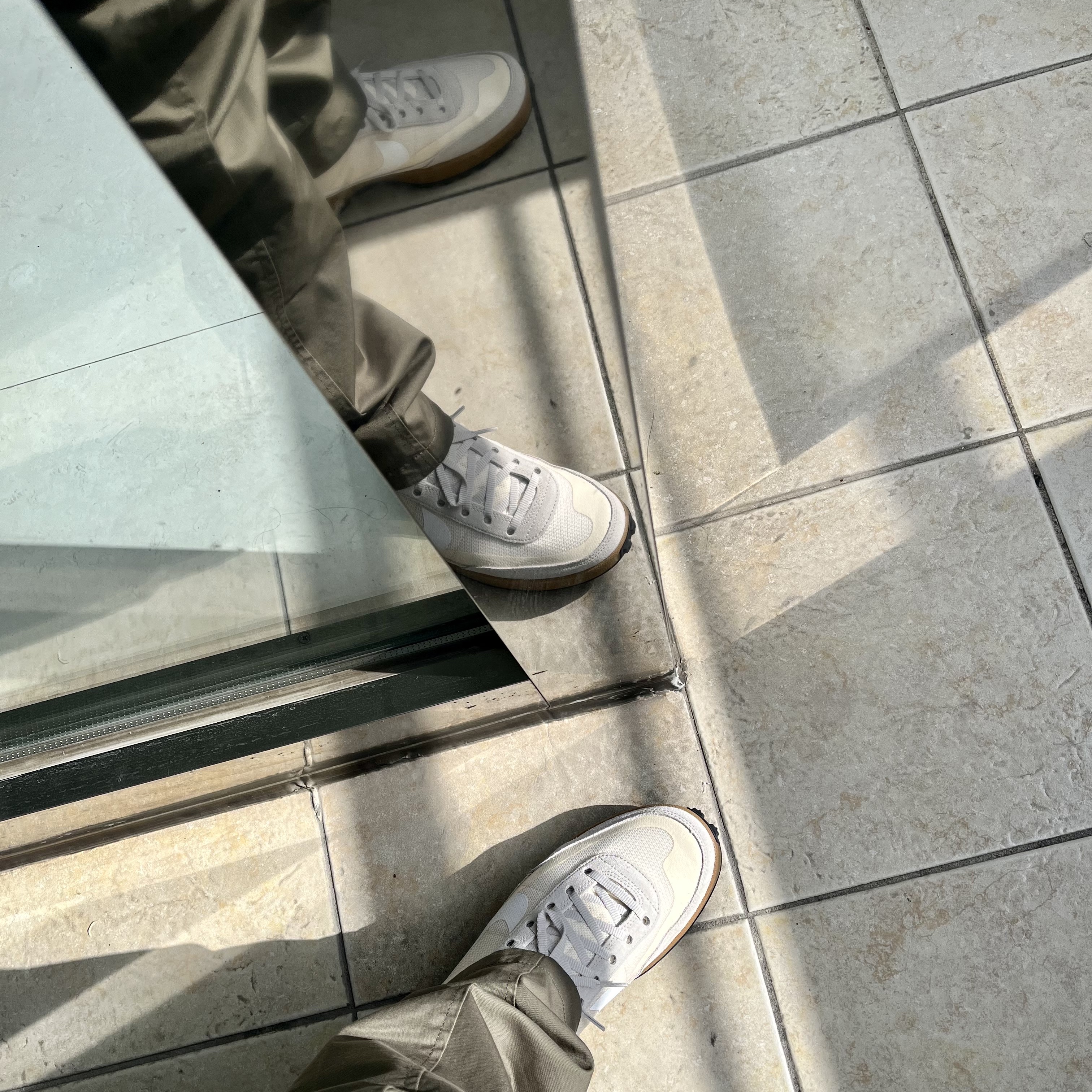 Nike x Tom Sachs General Purpose Shoe Light Cream 착용 스타일