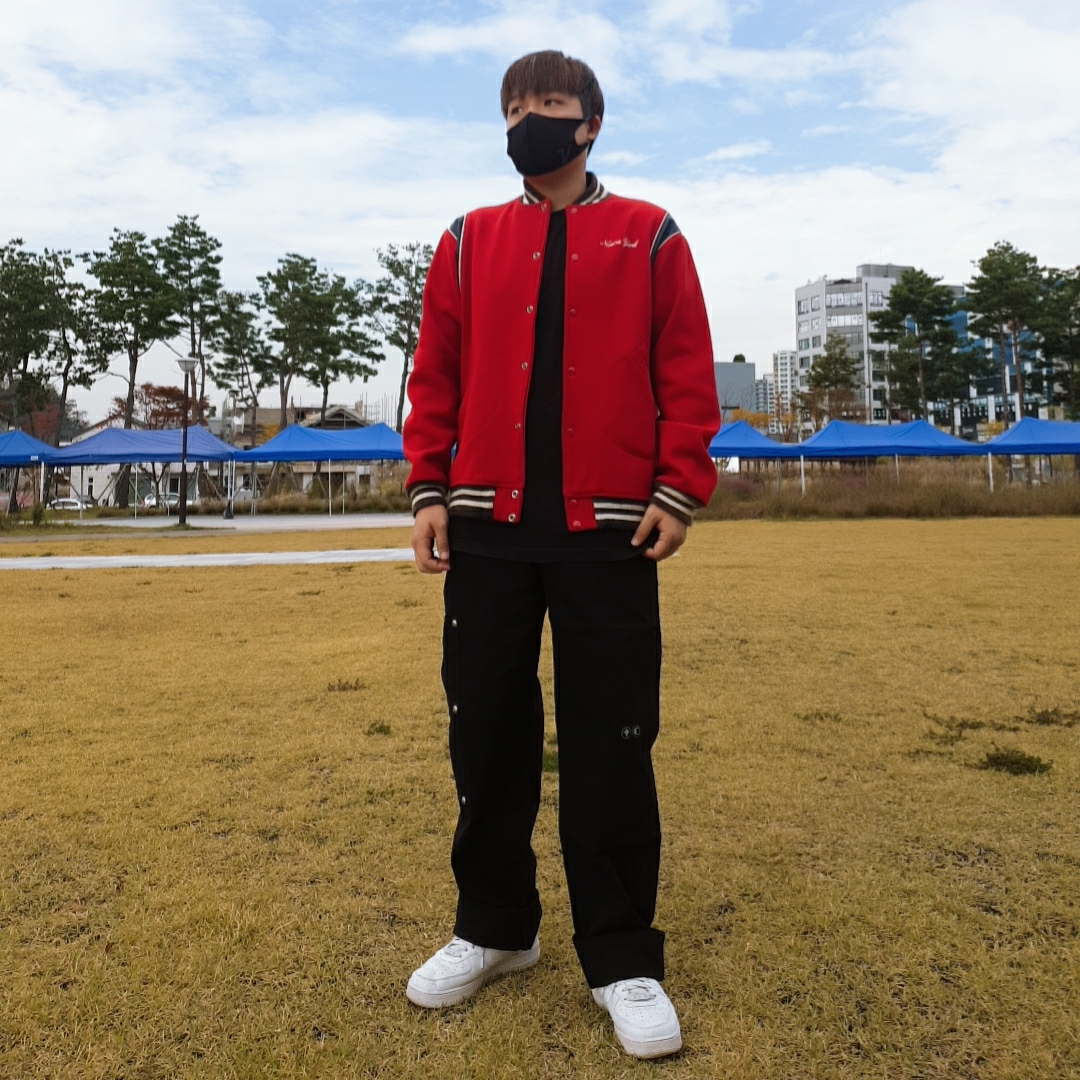 Nike Air Force 1 '07 Low White 착용 스타일 - 2