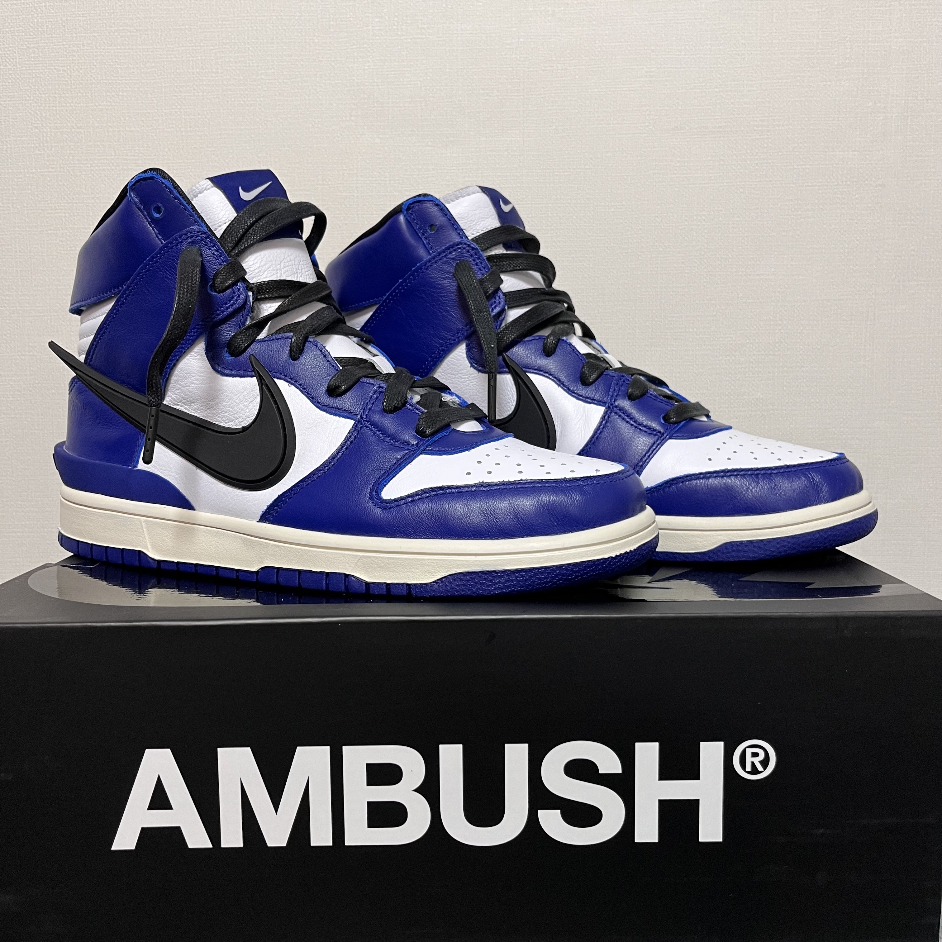 Nike x Ambush Dunk High Deep Royal Blue 착용 스타일 - 3