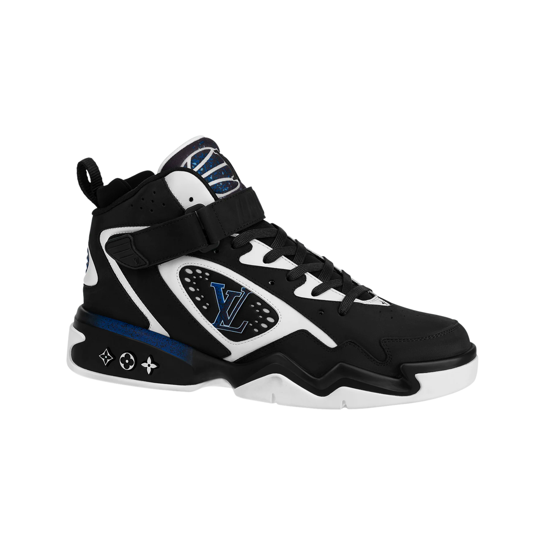 루이비통 LV 트레이너 2 스니커즈 블랙(Louis Vuitton LV Trainer 2 Sneakers Black) - 1