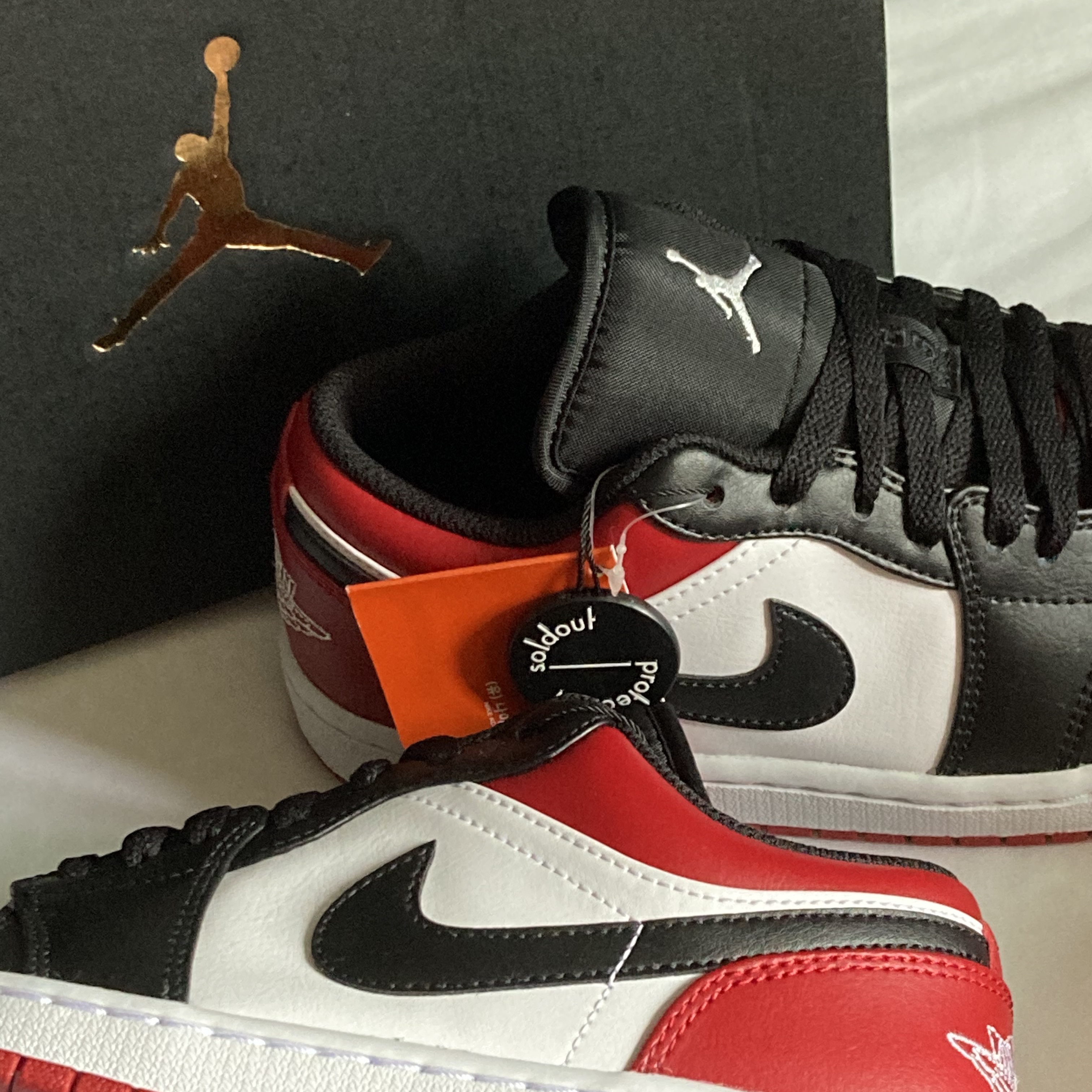 Jordan 1 Low Bred Toe 착용 스타일