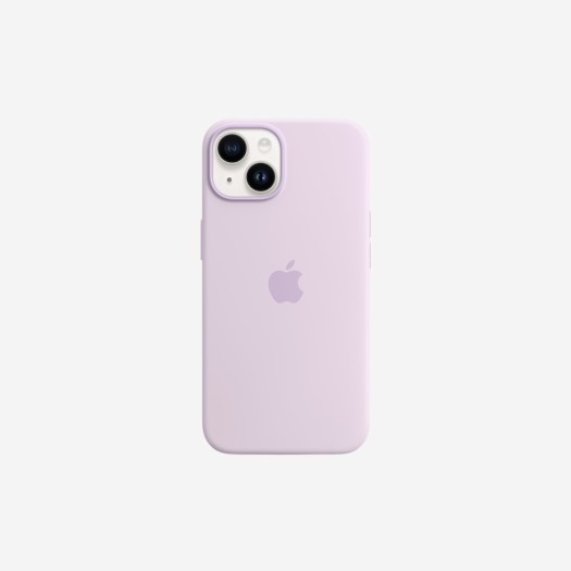 애플 맥세이프형 아이폰 14 실리콘 케이스 라일락