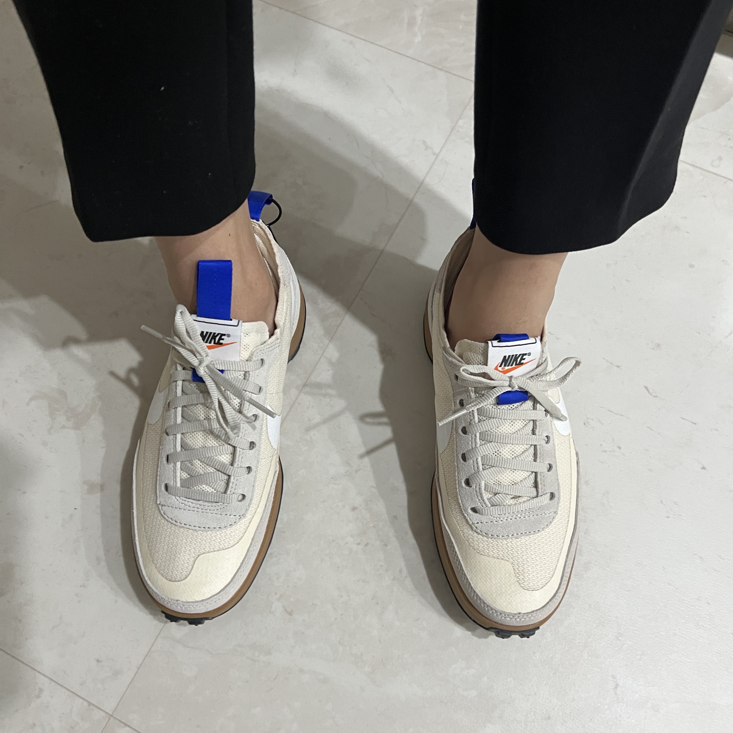 Nike x Tom Sachs General Purpose Shoe Light Cream 착용 스타일