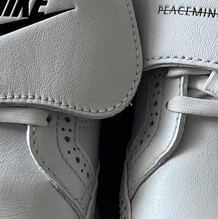 Nike x Peaceminusone Kwondo1 White 착용 스타일 - 1