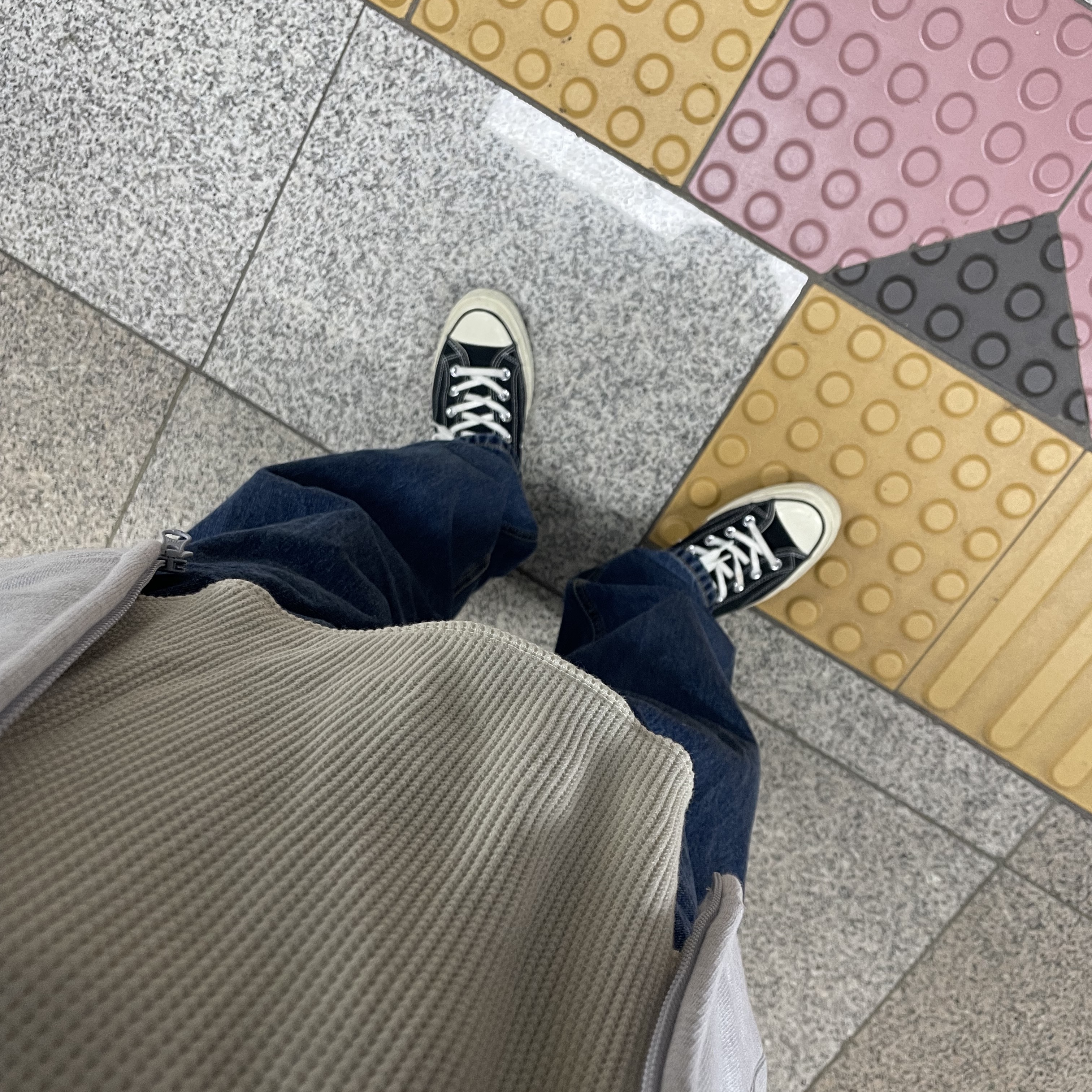 Converse Chuck 70 Ox Black - Standard 착용 스타일
