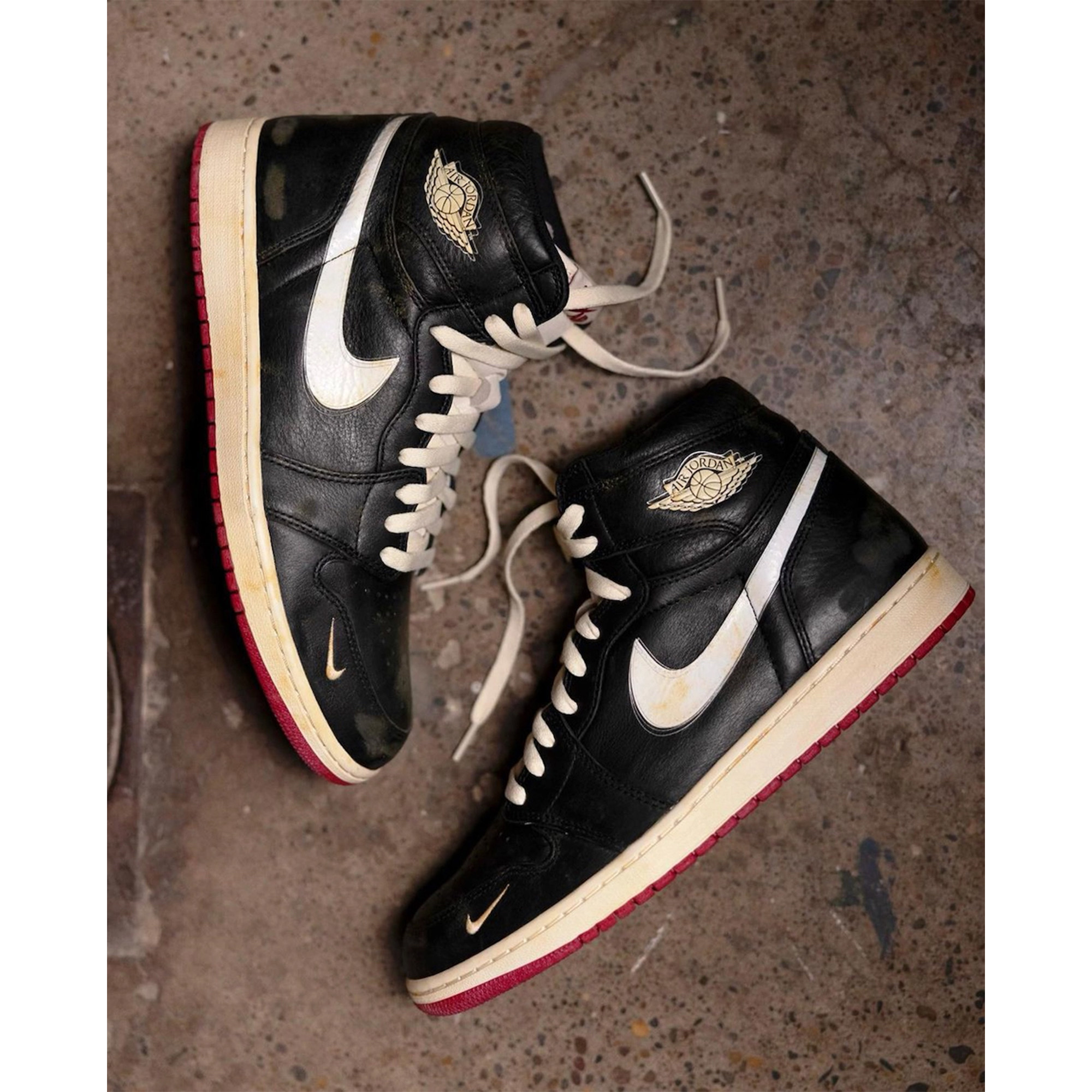 Jordan 1 x League of Legends Zoom Air CMFT Esports, Jordan 1 Retro High OG Black Mocha 착용 스타일 - 2