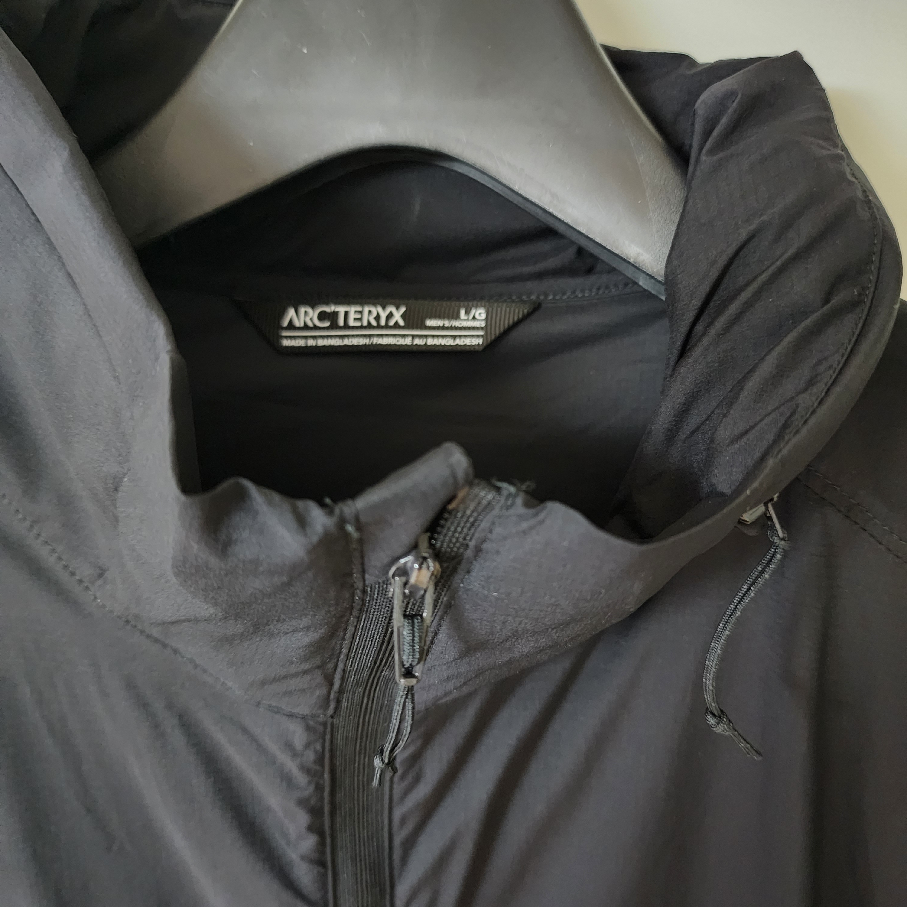 Arc'teryx Nodin Jacket Black 착용 스타일 - 2