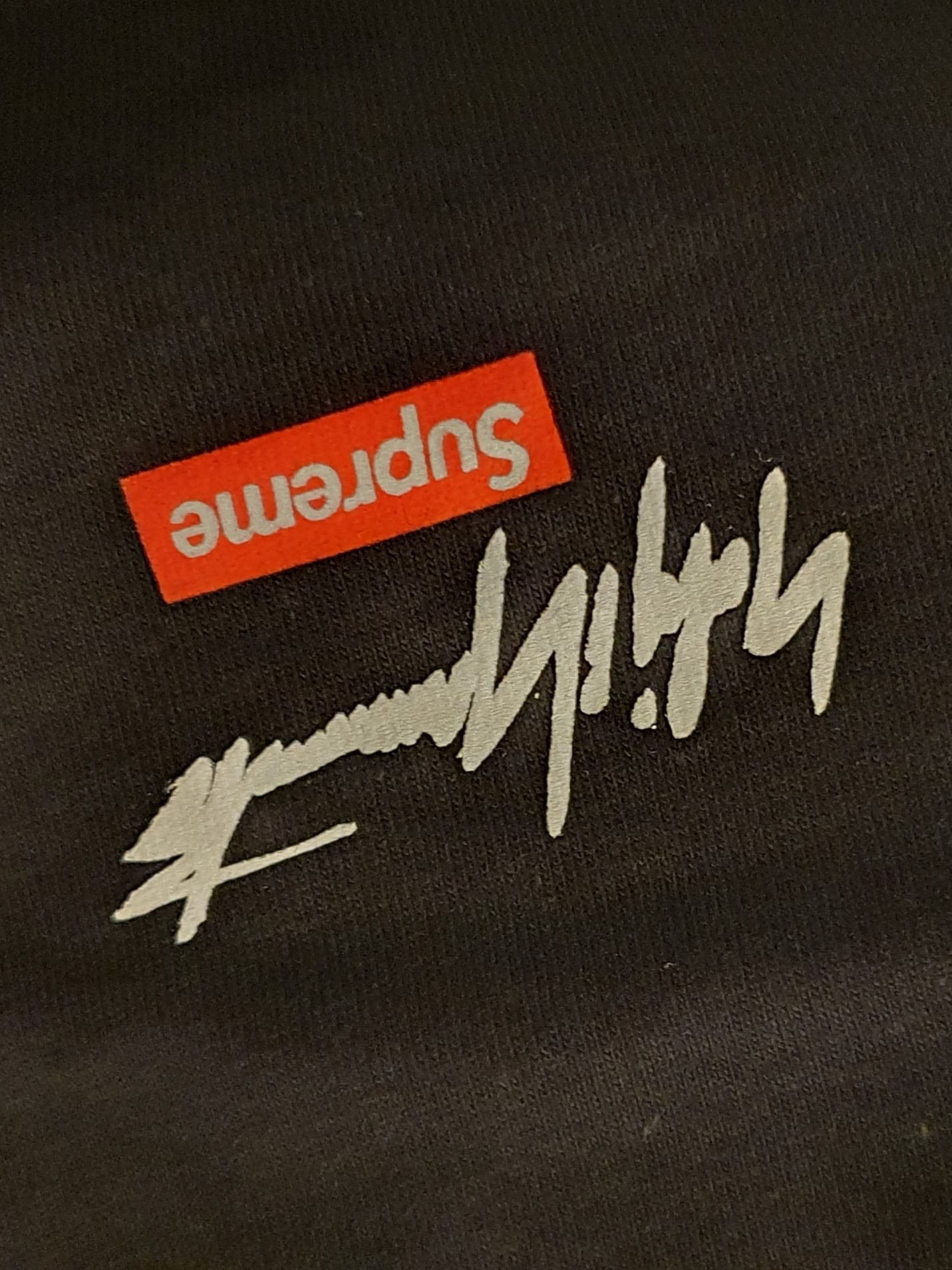 Supreme x Yohji Yamamoto Tekken T-Shirt Black - 22FW 착용 스타일 - 1