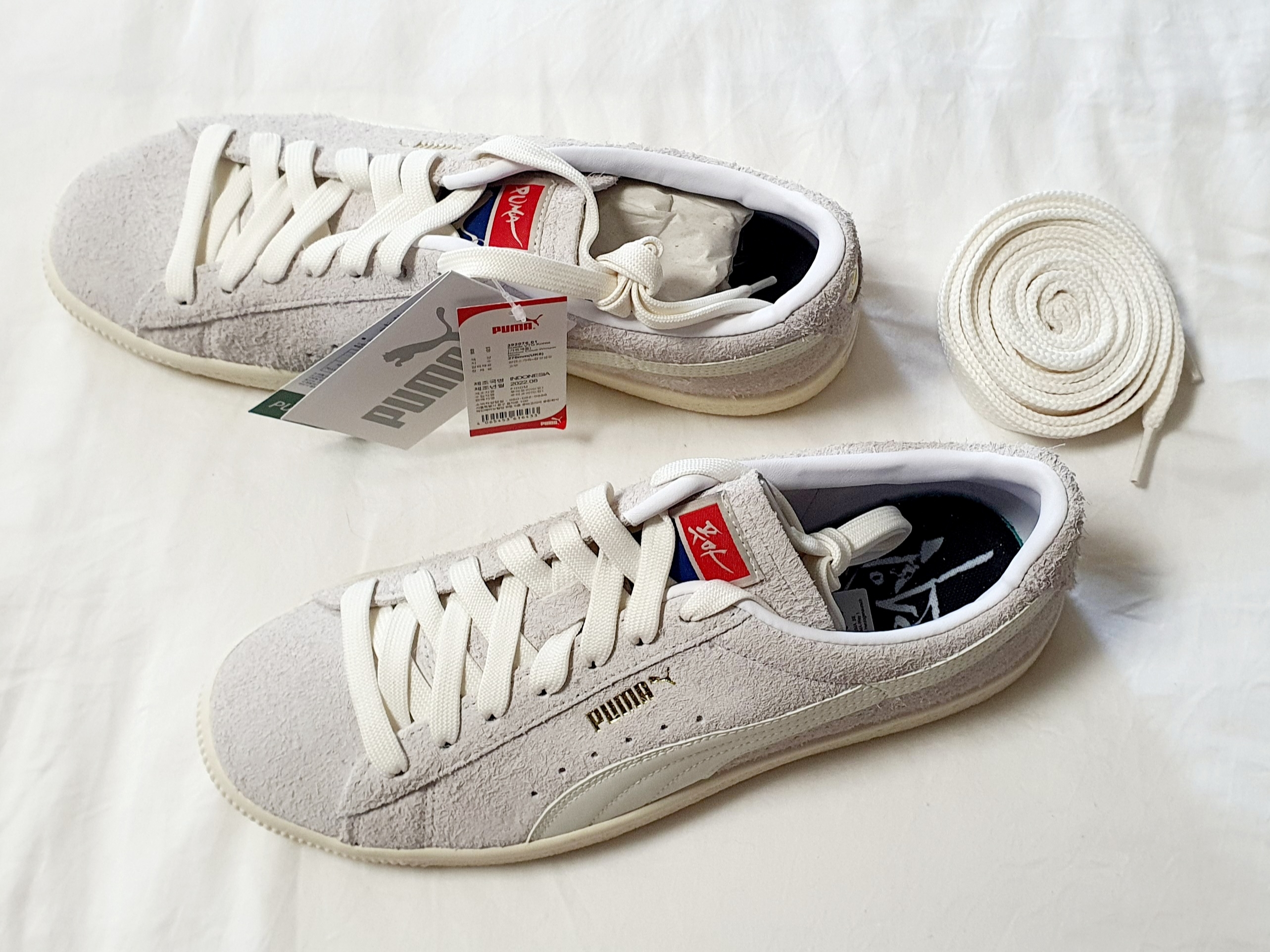 (W) Puma Suede VTG Korea 착용 스타일 - 1