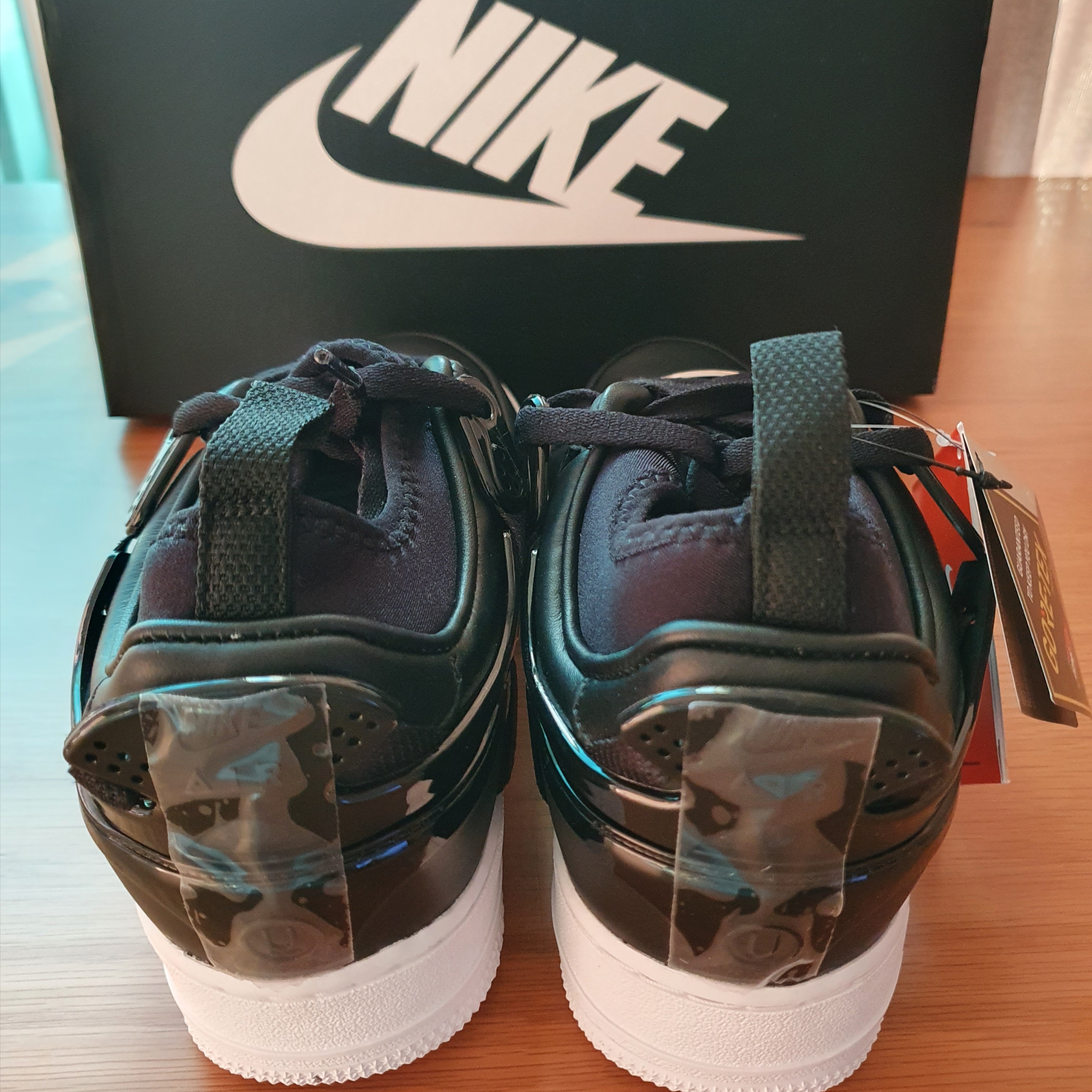 Nike x Undercover Air Force 1 Low SP Black 착용 스타일 - 4