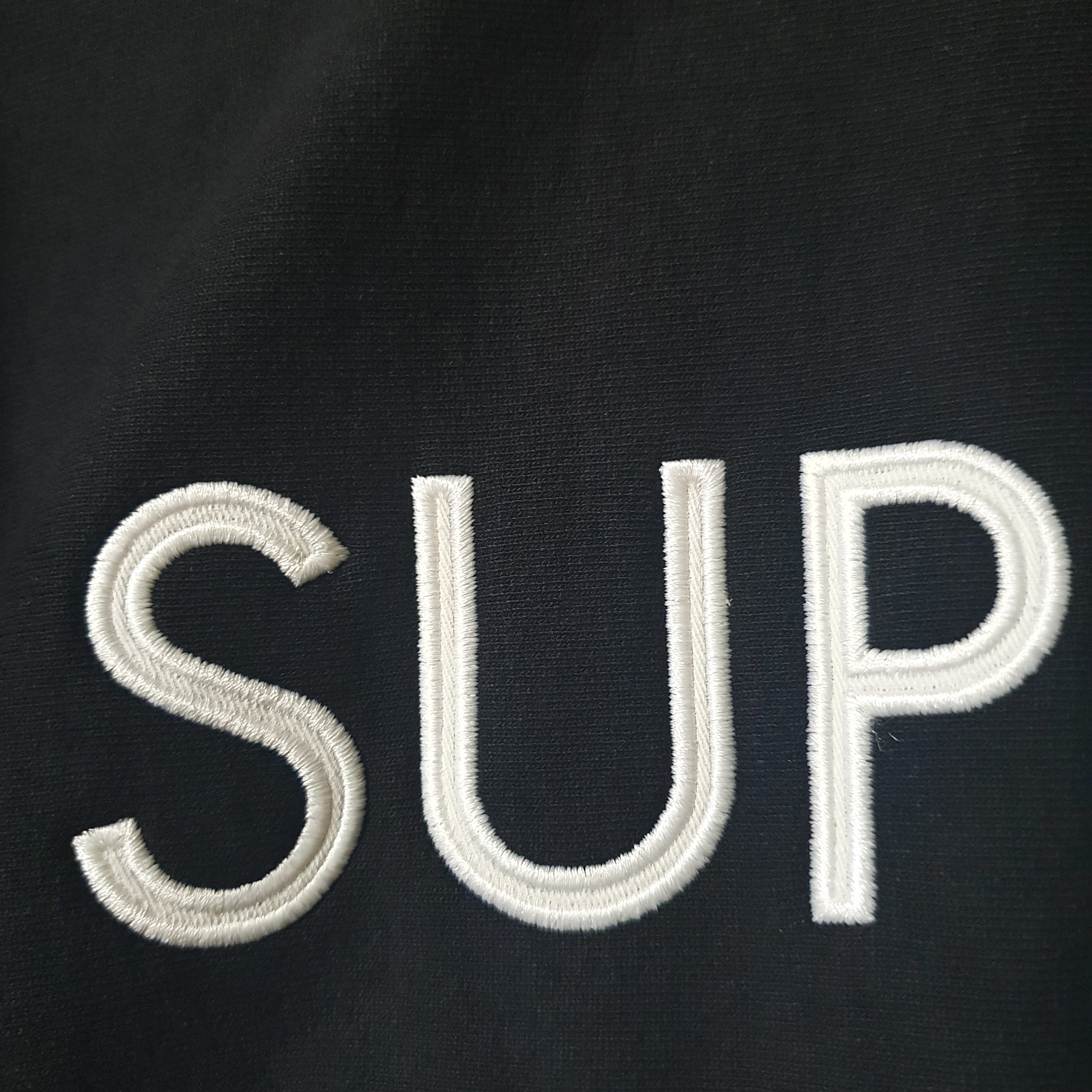 Supreme Capital Hooded Sweatshirt Black - 22FW 착용 스타일 - 2