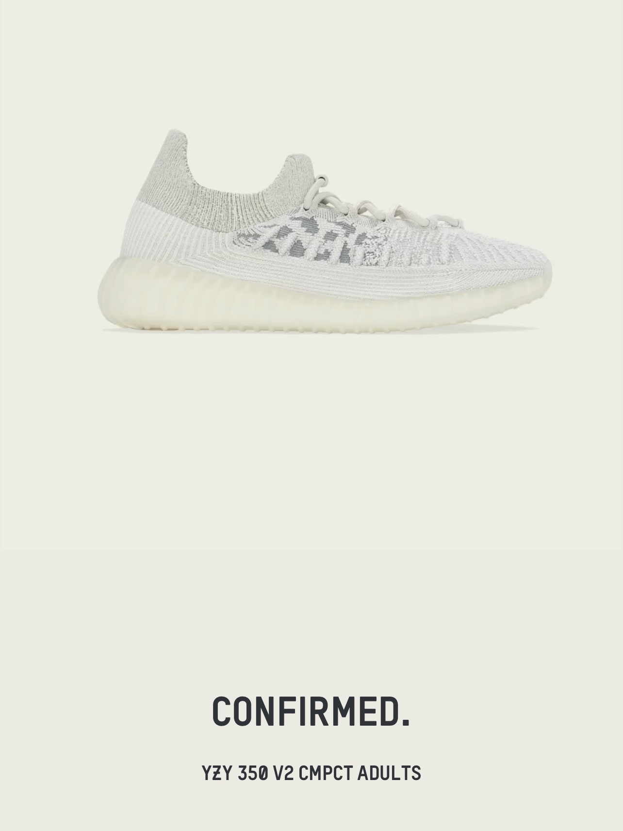 Adidas Yeezy 350 V2 CMPCT Slate Bone 2022/2023 착용 스타일