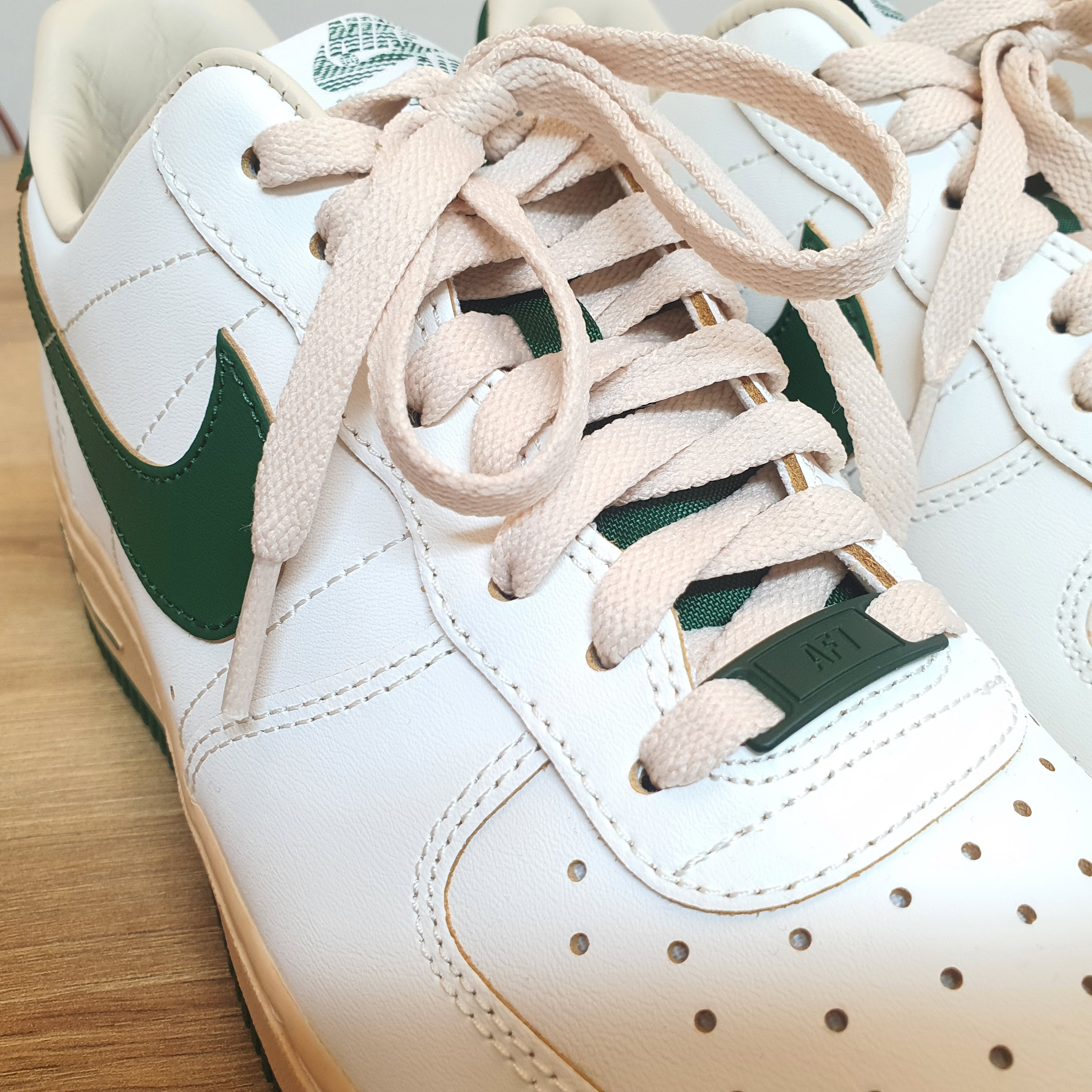 (W) Nike Air Force 1 Low Gorge Green 착용 스타일 - 3