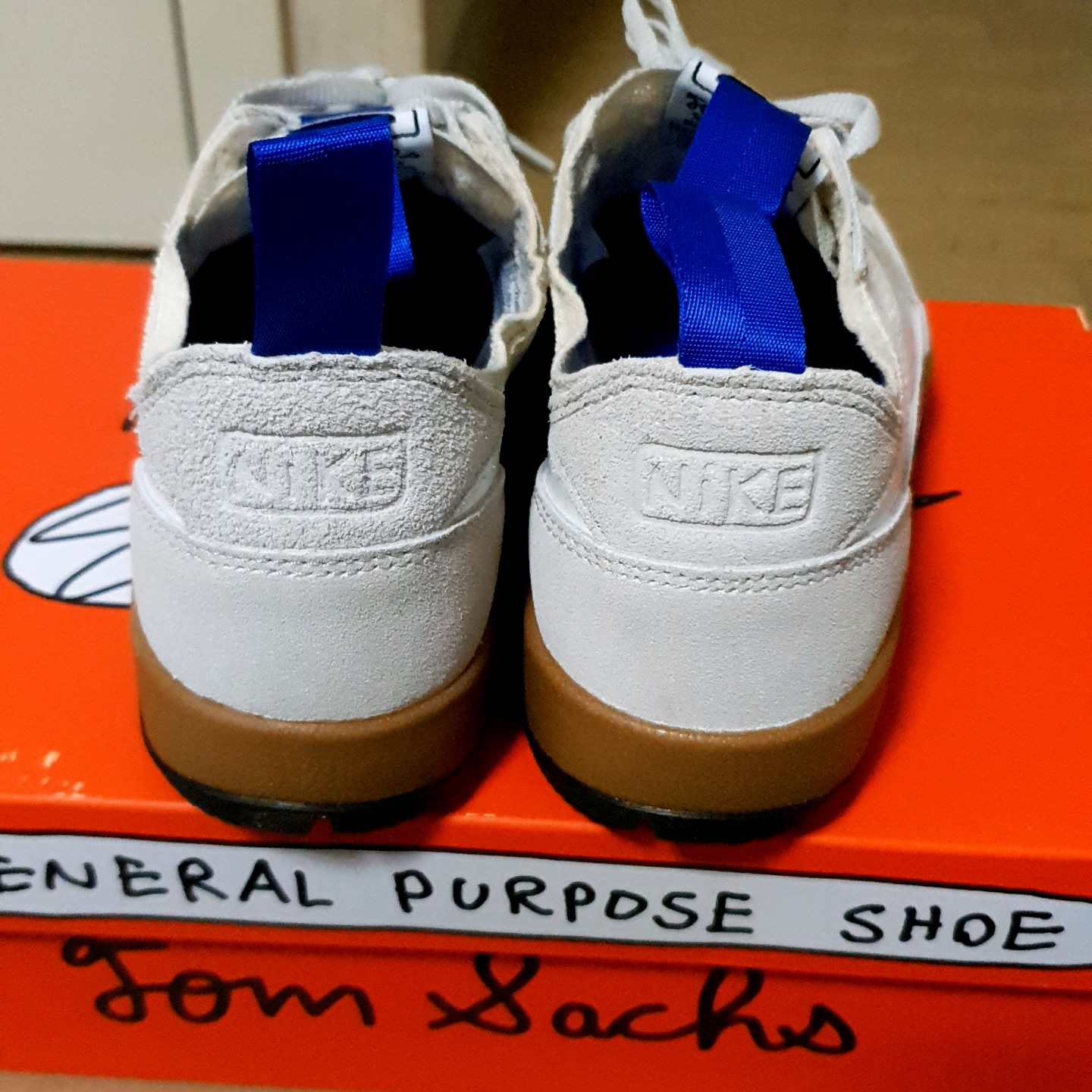 Nike x Tom Sachs General Purpose Shoe Light Cream 착용 스타일 - 1