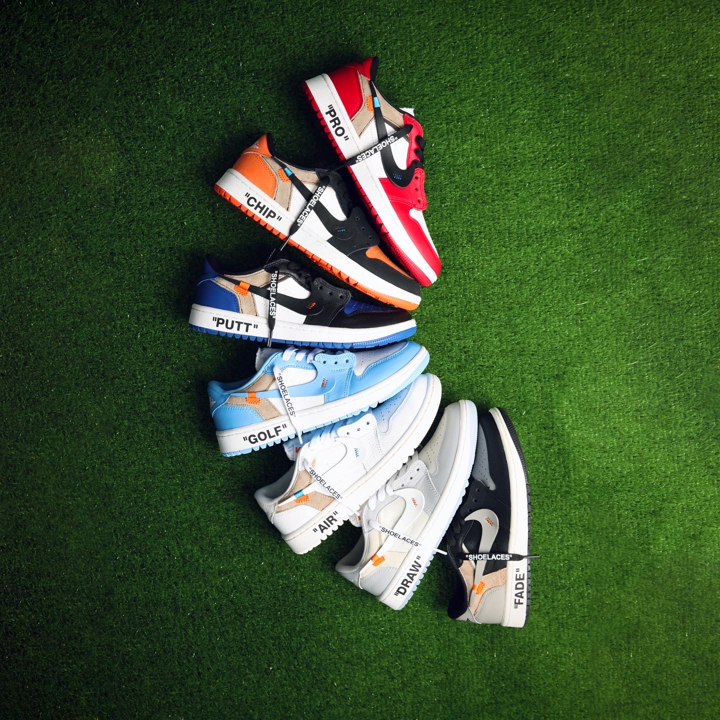 Jordan 1 Low Golf Wolf Grey, Jordan 1 Low Golf Chicago 착용 스타일 - 2