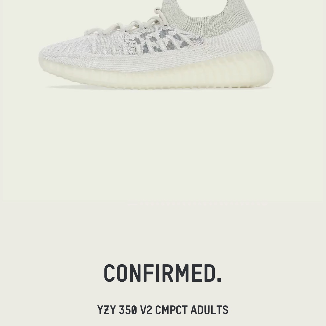 Adidas Yeezy 350 V2 CMPCT Slate Bone 2022/2023 착용 스타일