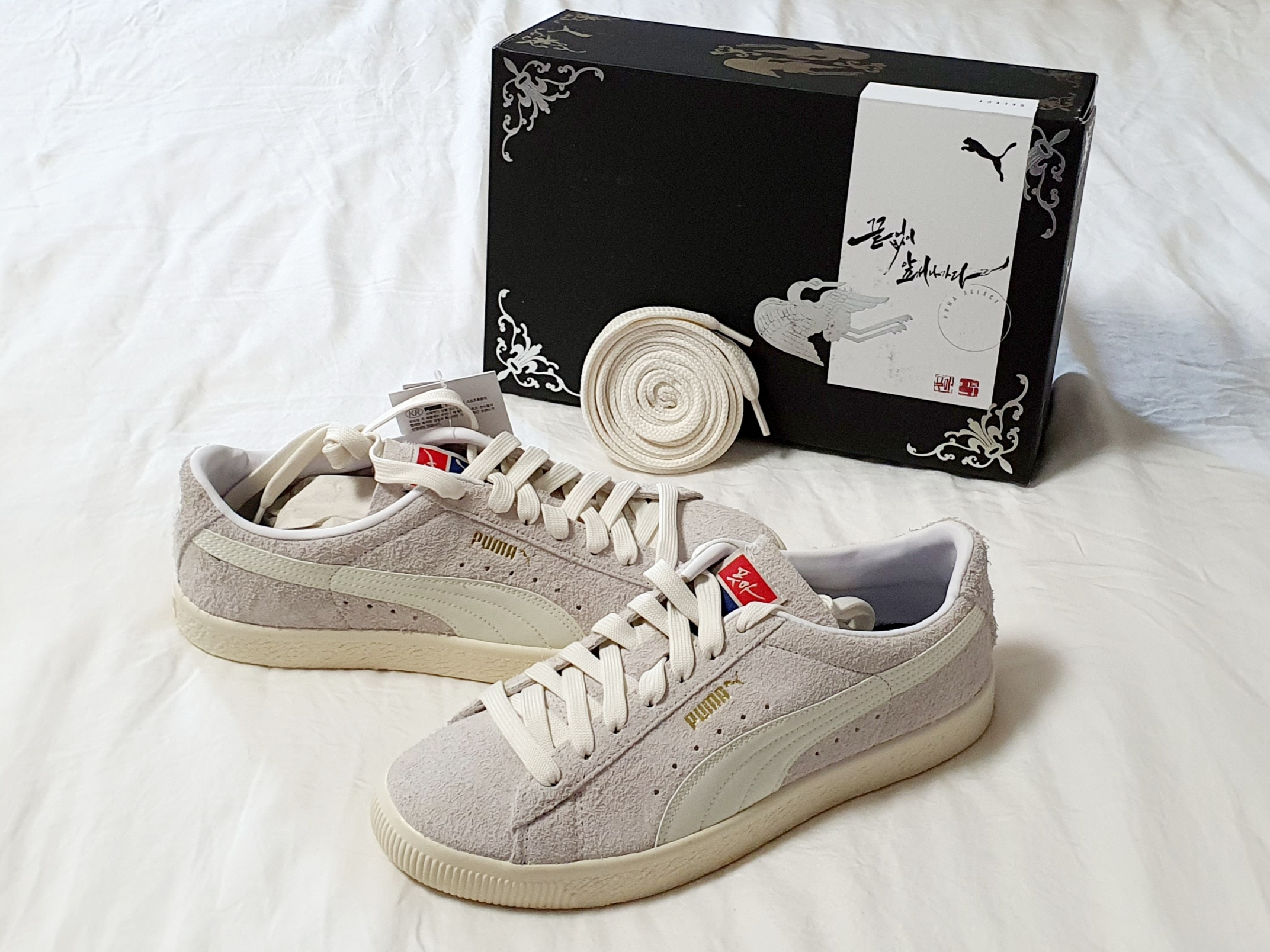 (W) Puma Suede VTG Korea 착용 스타일 - 3