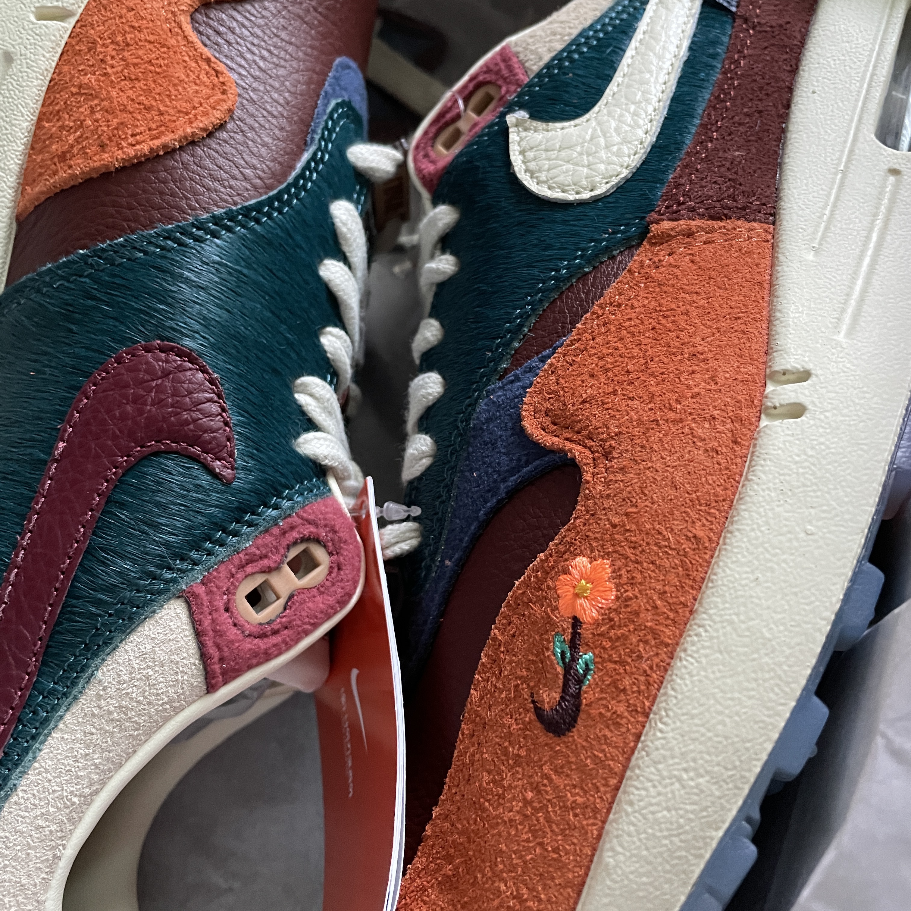 Nike x Kasina Air Max 1 SP Won-Ang Orange 착용 스타일 - 2