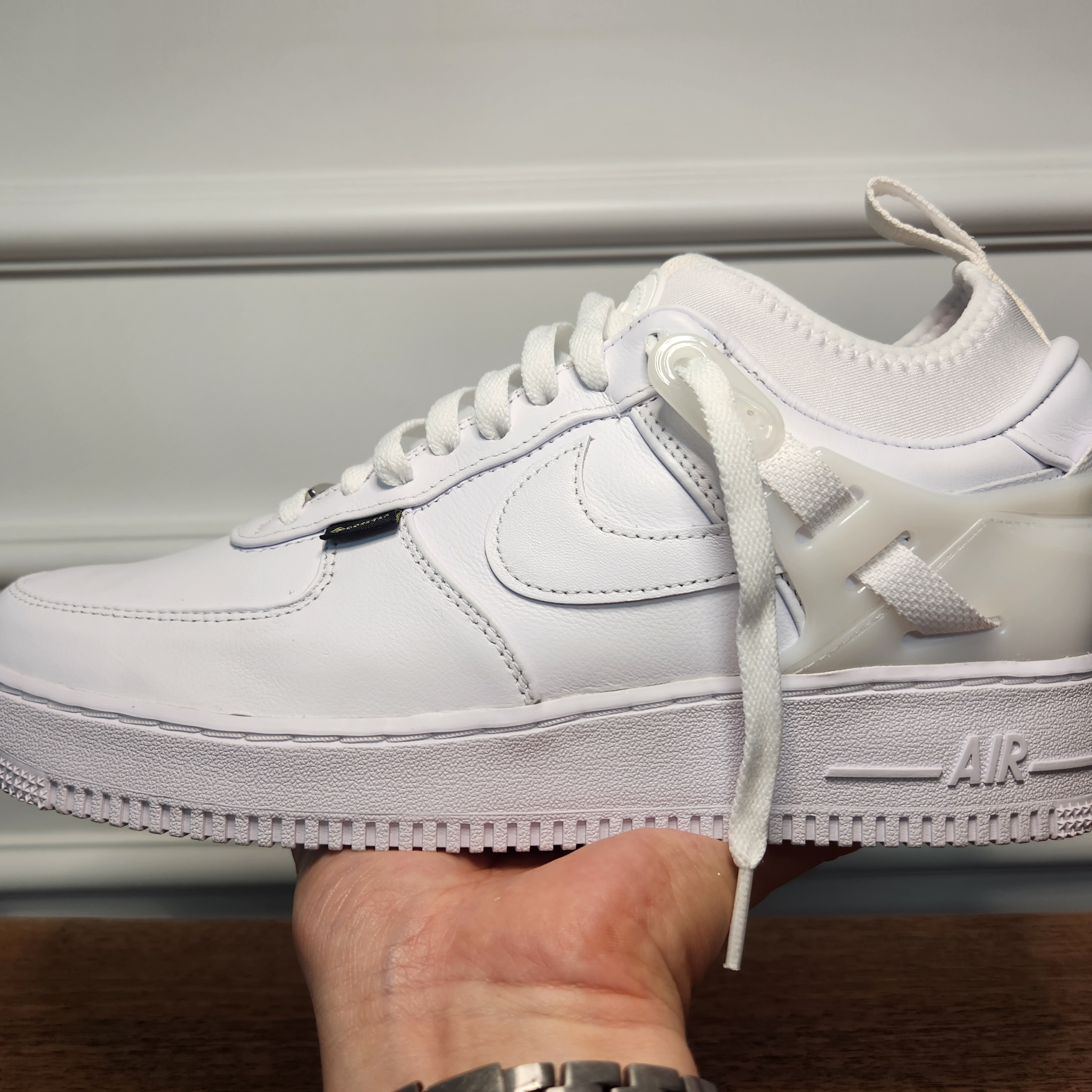 Nike x Undercover Air Force 1 Low SP White 착용 스타일