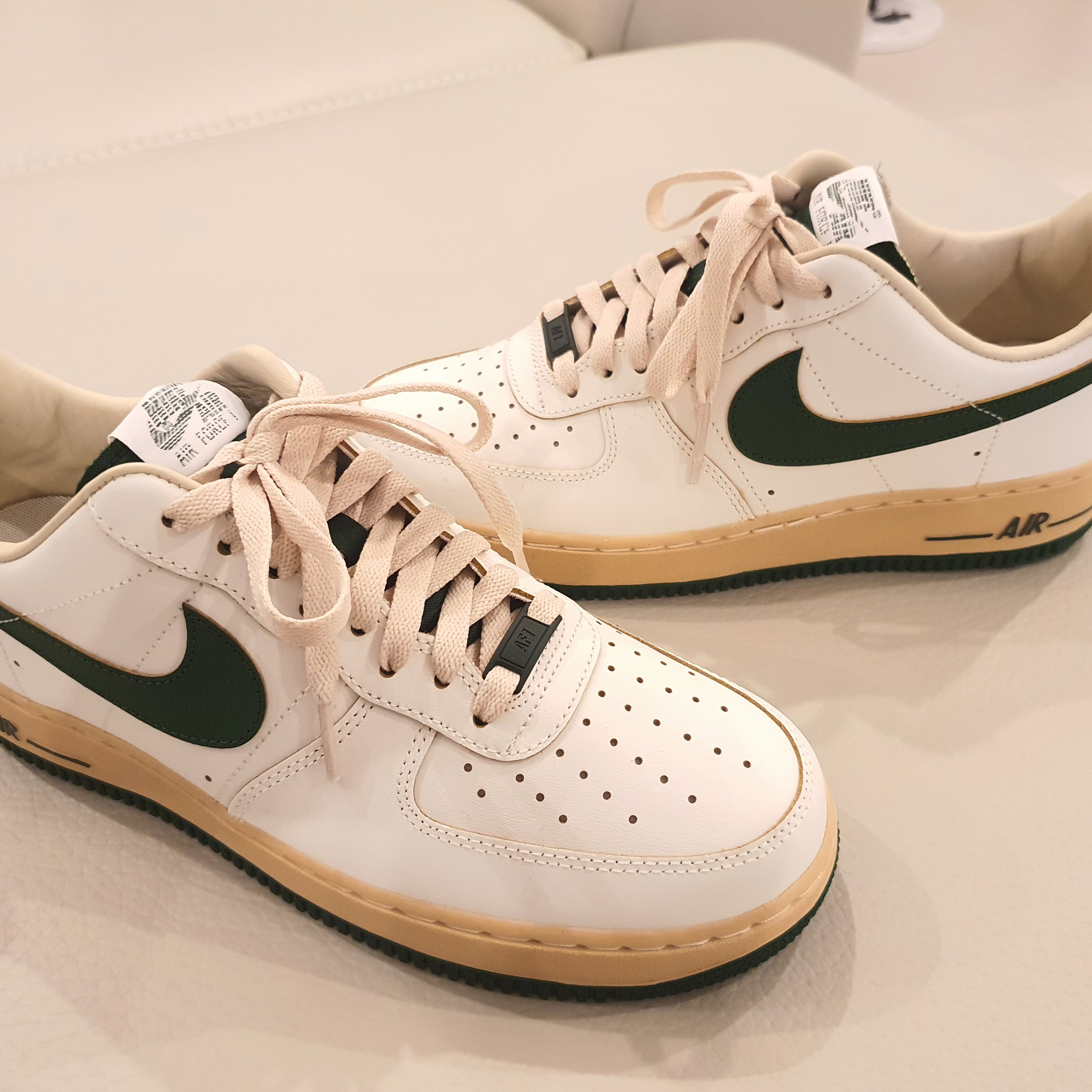 (W) Nike Air Force 1 Low Gorge Green 착용 스타일 - 5
