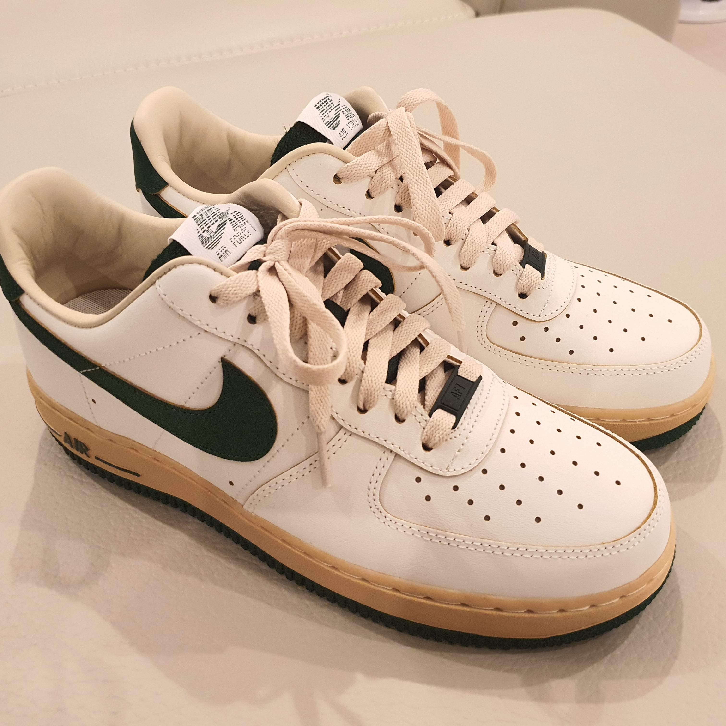 (W) Nike Air Force 1 Low Gorge Green 착용 스타일 - 4