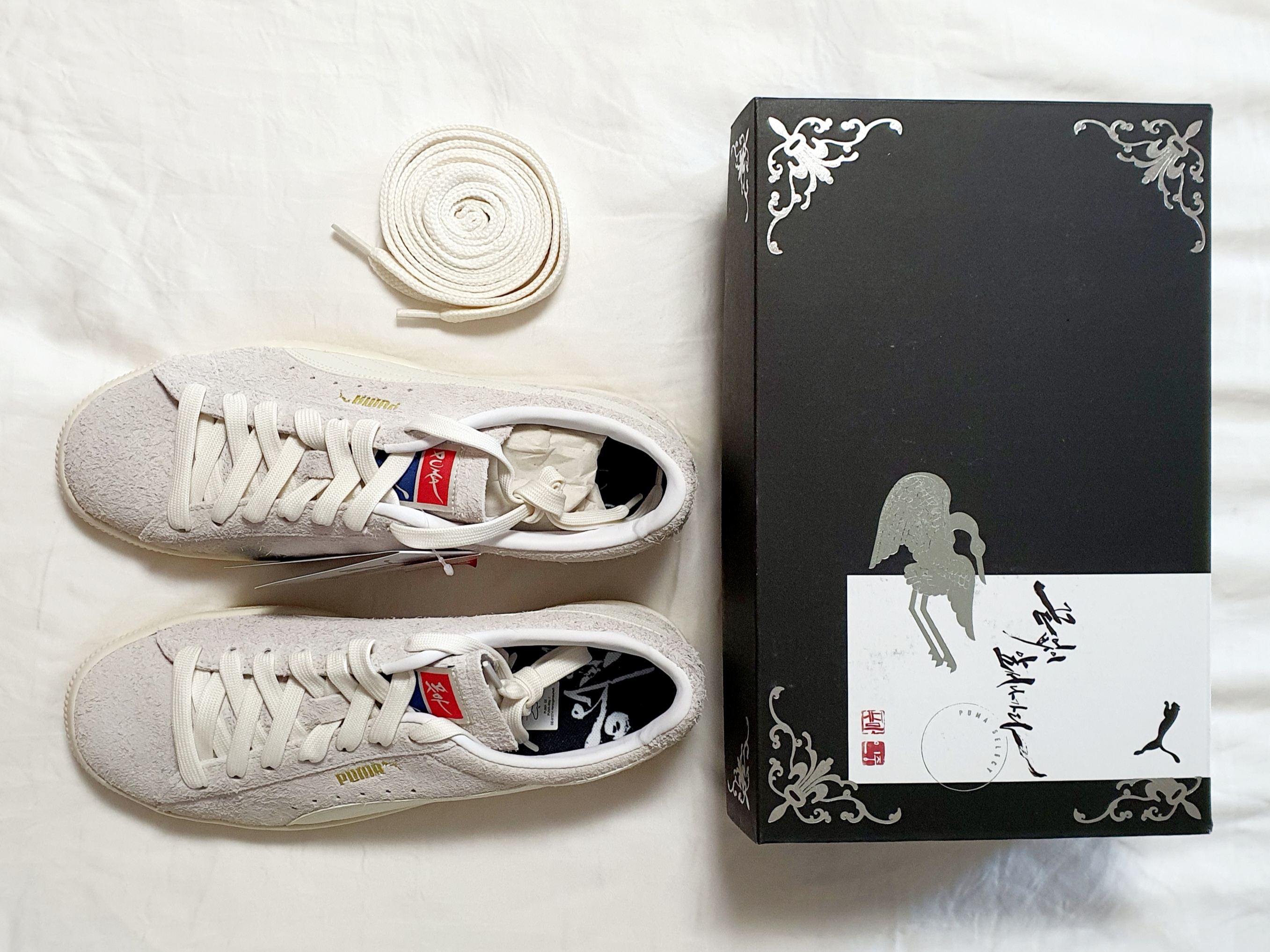 (W) Puma Suede VTG Korea 착용 스타일 - 4