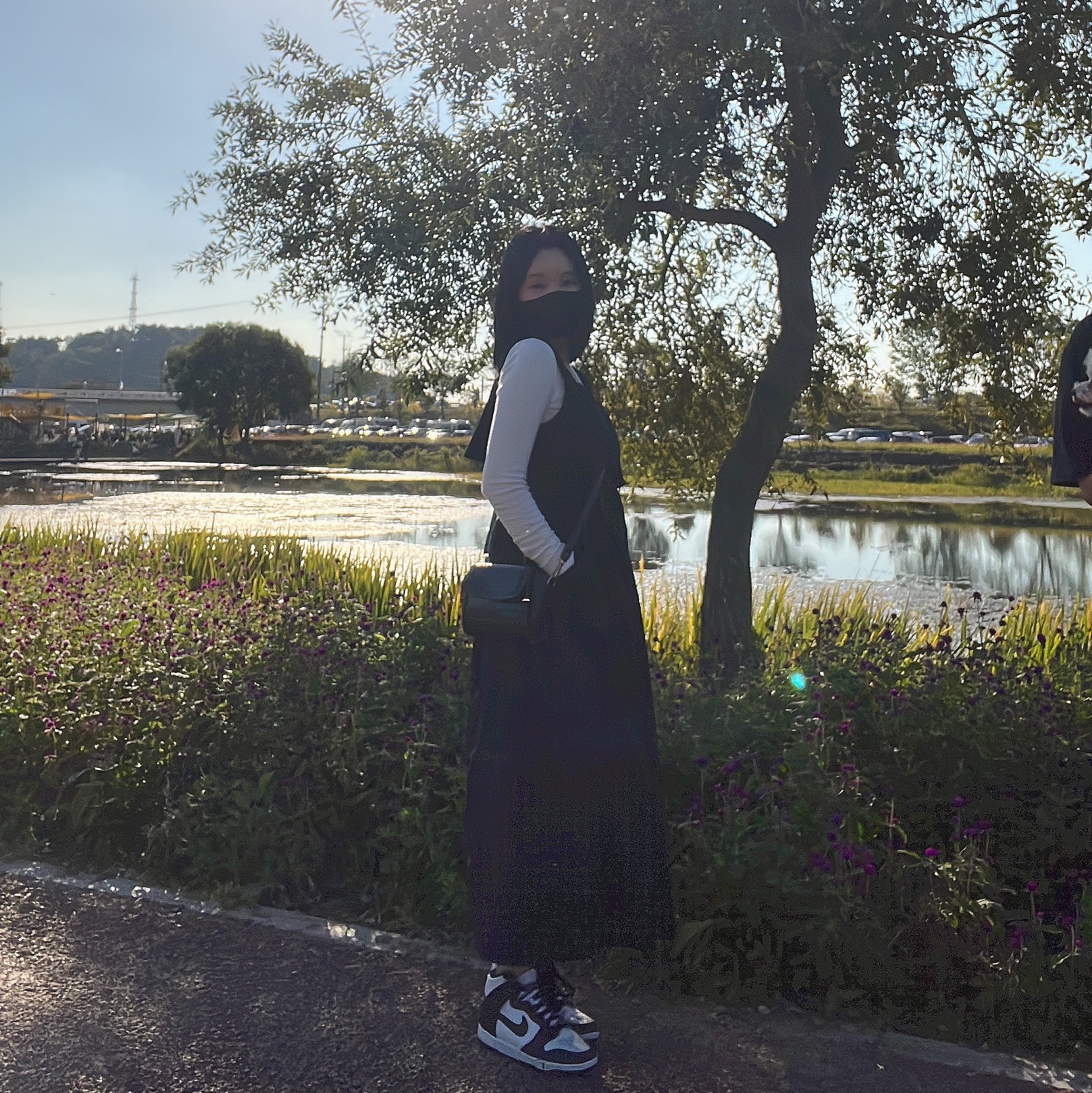 Nike Dunk High Retro Championship White 착용 스타일