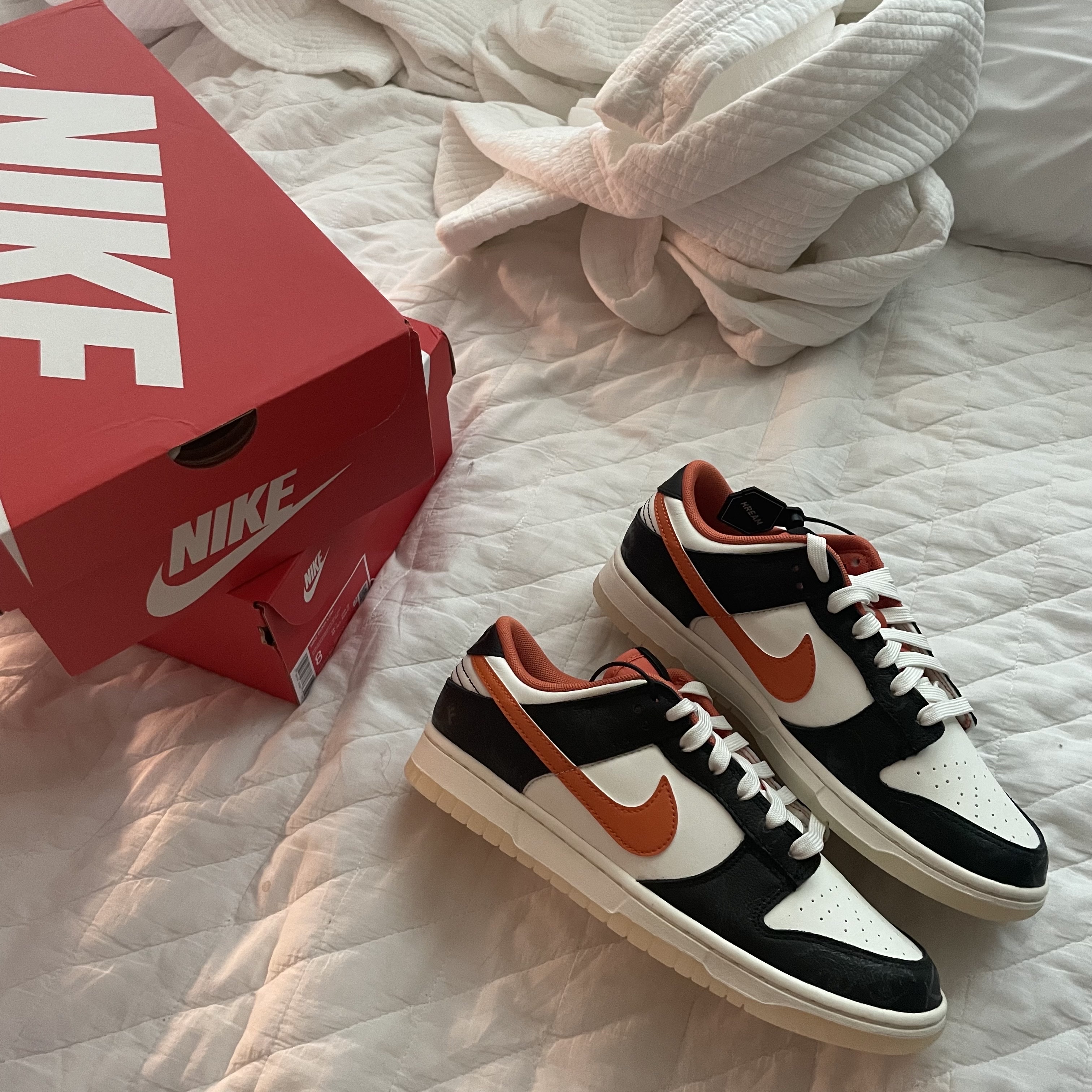 Nike Dunk Low Retro PRM Halloween 착용 스타일 - 1