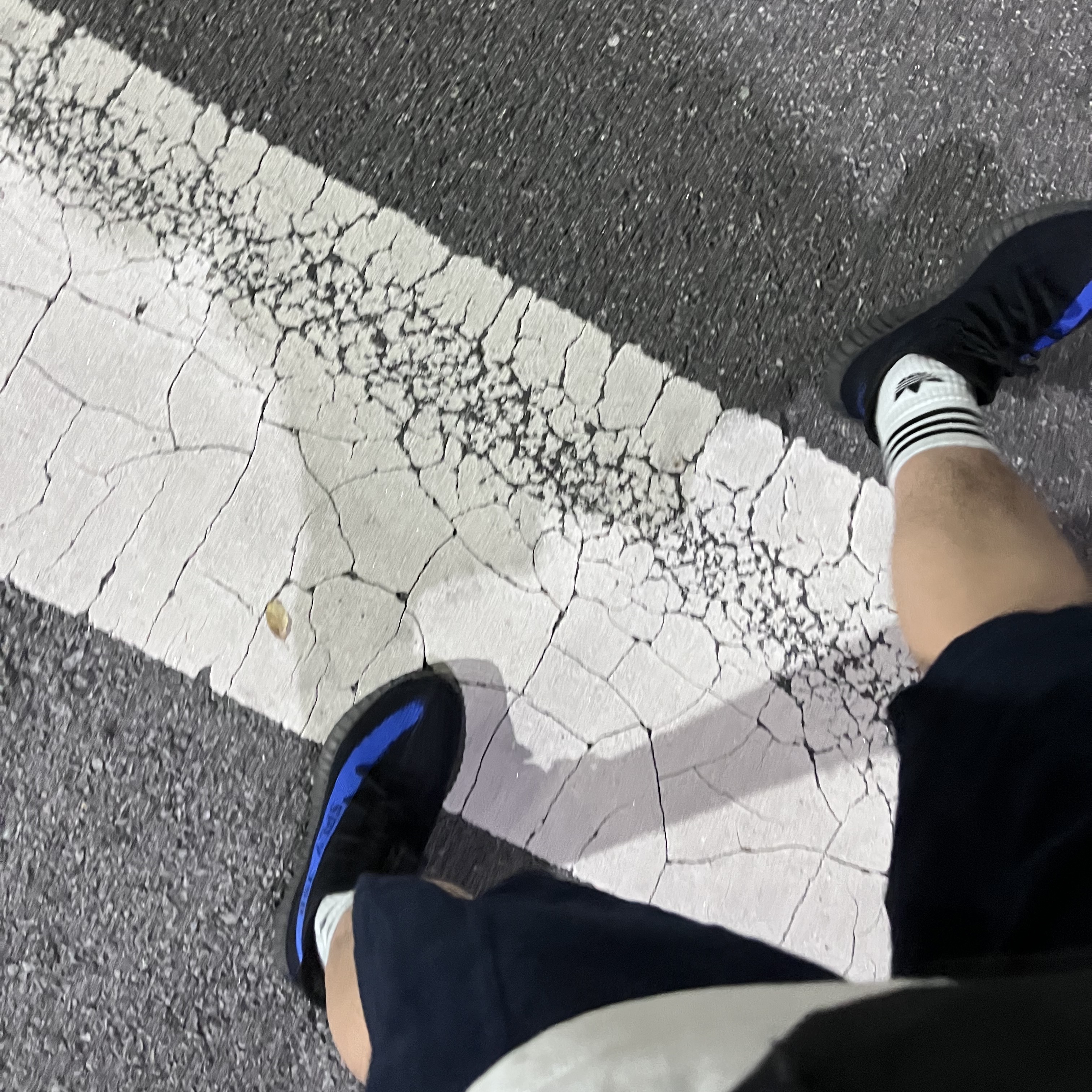 Adidas Yeezy Boost 350 V2 Dazzling Blue 착용 스타일