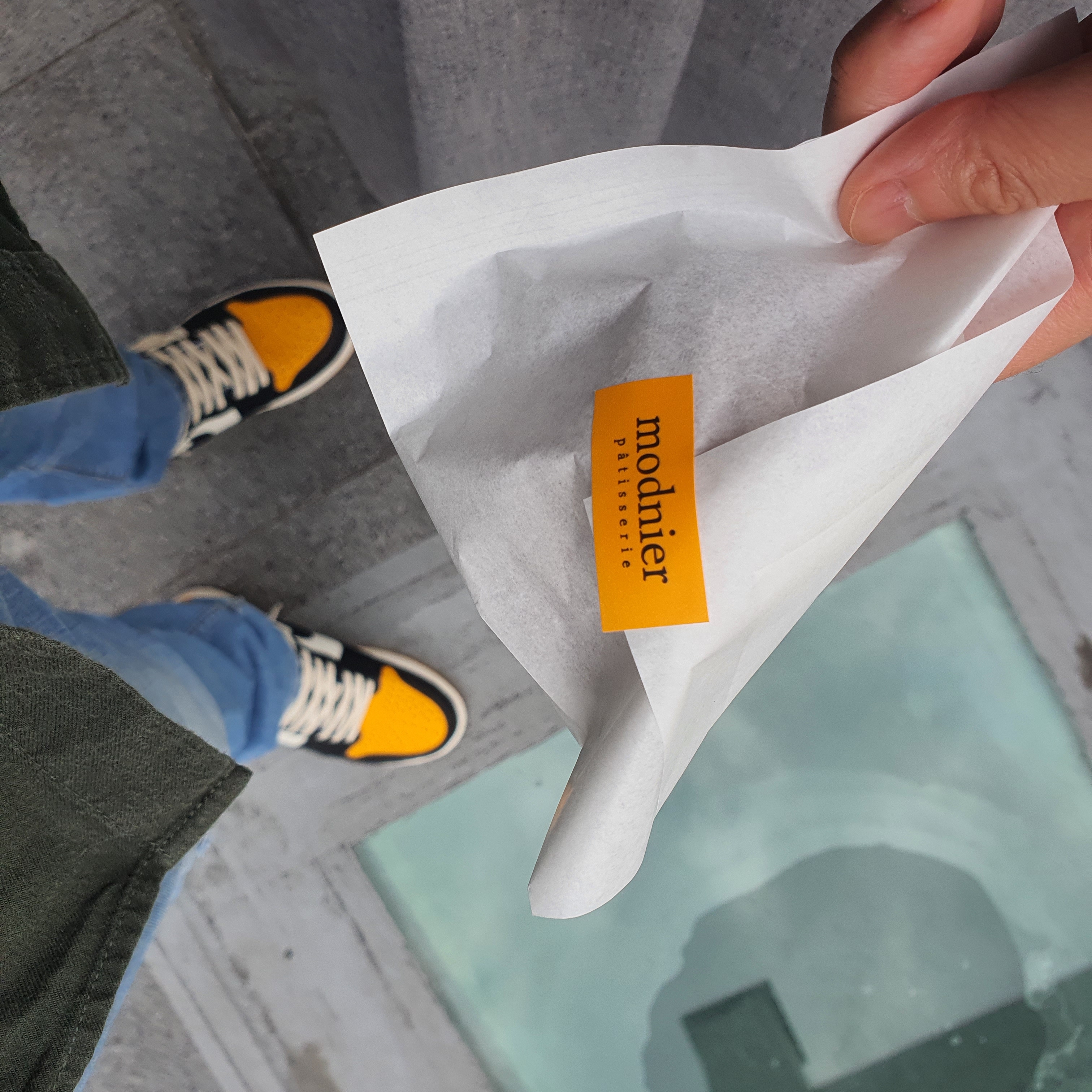 Jordan 1 Retro High OG Taxi 착용 스타일 - 2