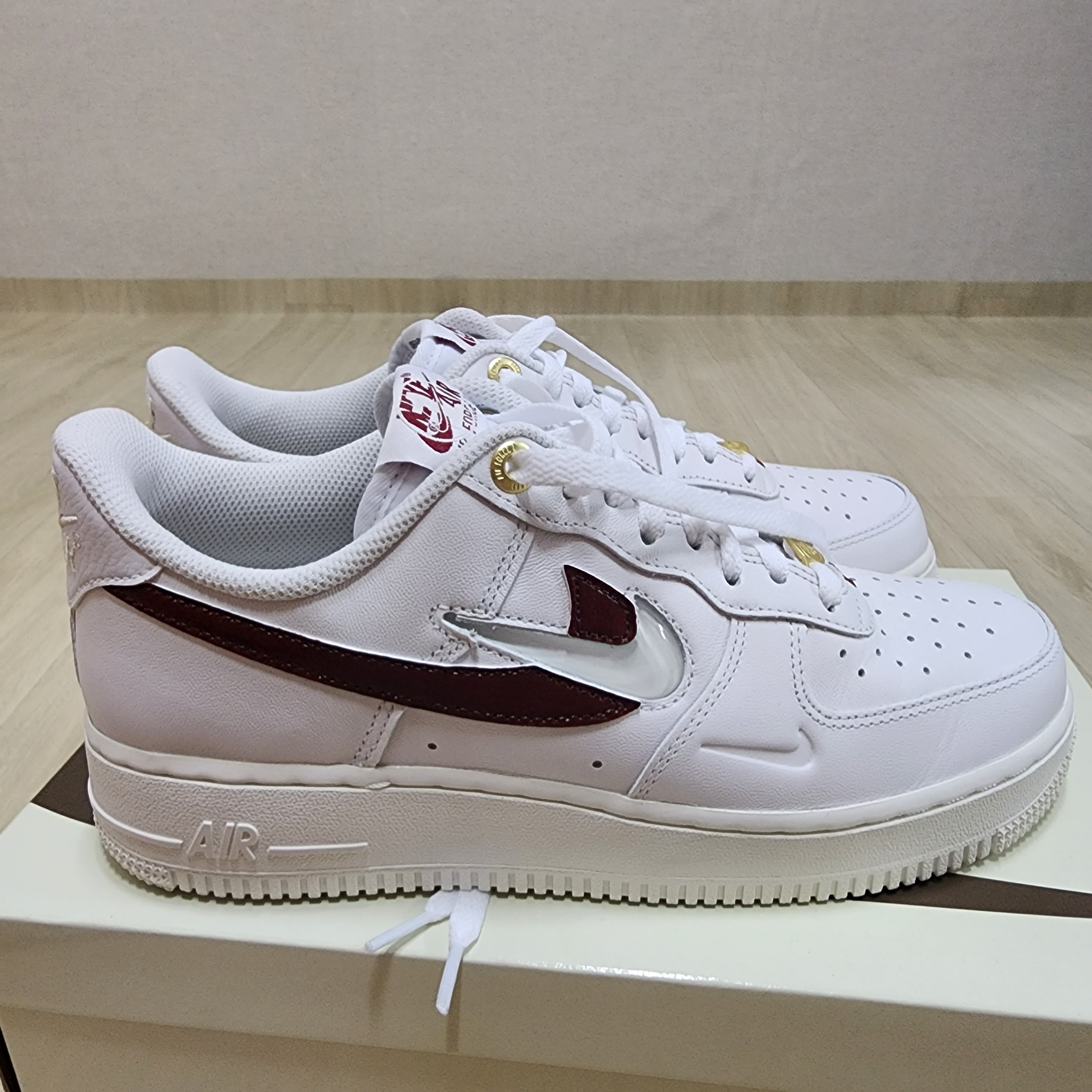Nike Air Force 1 '07 PRM 40th Anniversary Join Forces White 착용 스타일 - 4