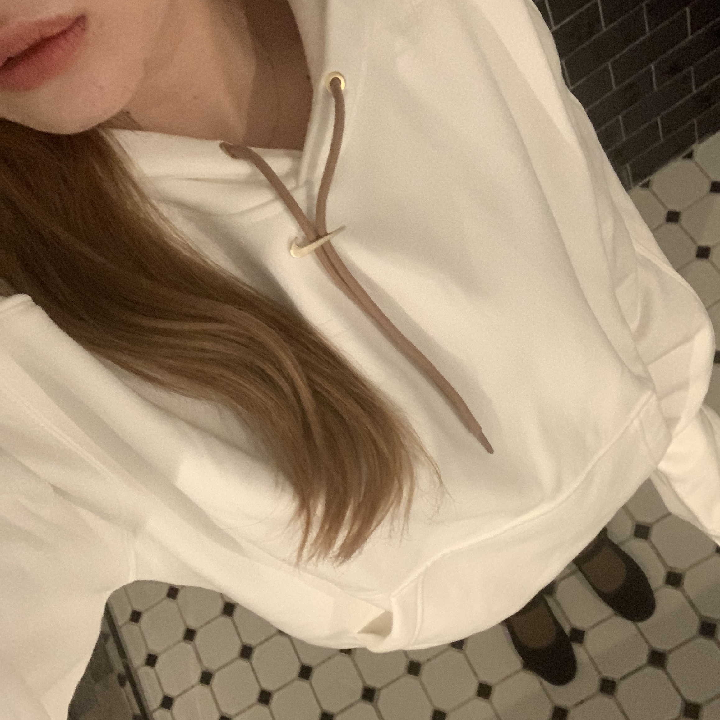 Nike x Jacquemus NRG Fleece Hoodie Sail - Asia 착용 스타일