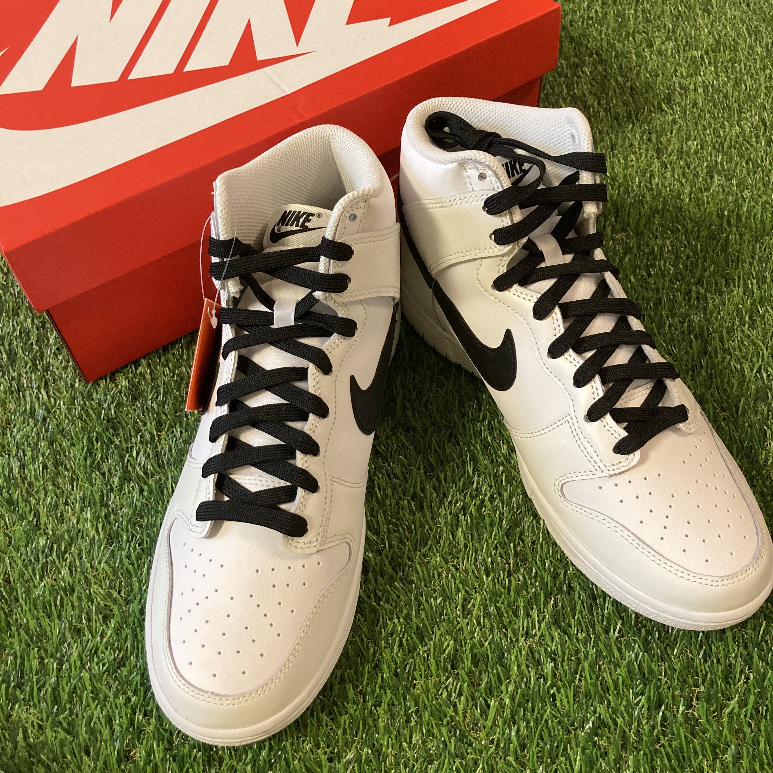 Nike Dunk High Retro Summit White 착용 스타일 - 3