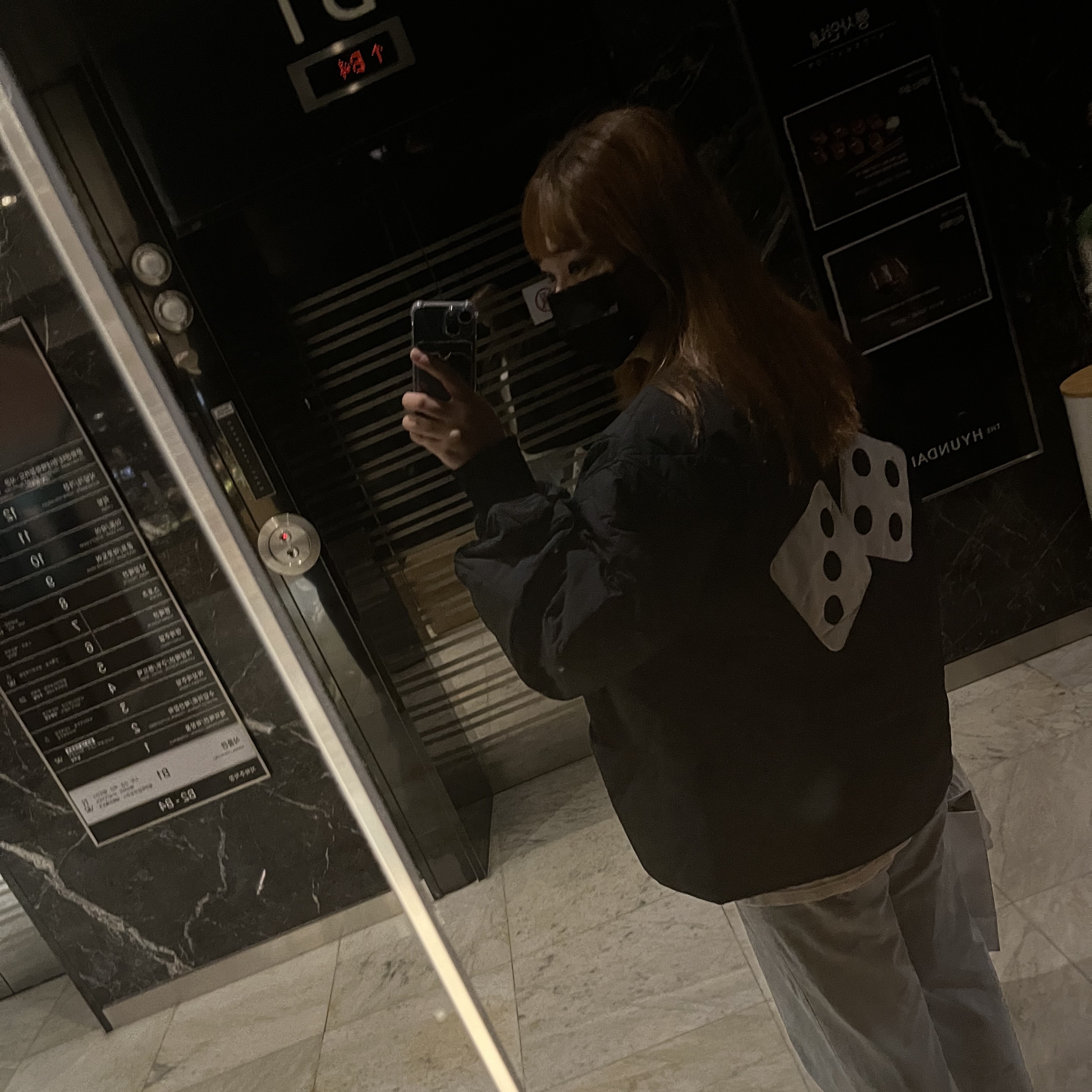 Stussy Dice Quilted Liner Jacket Black 착용 스타일