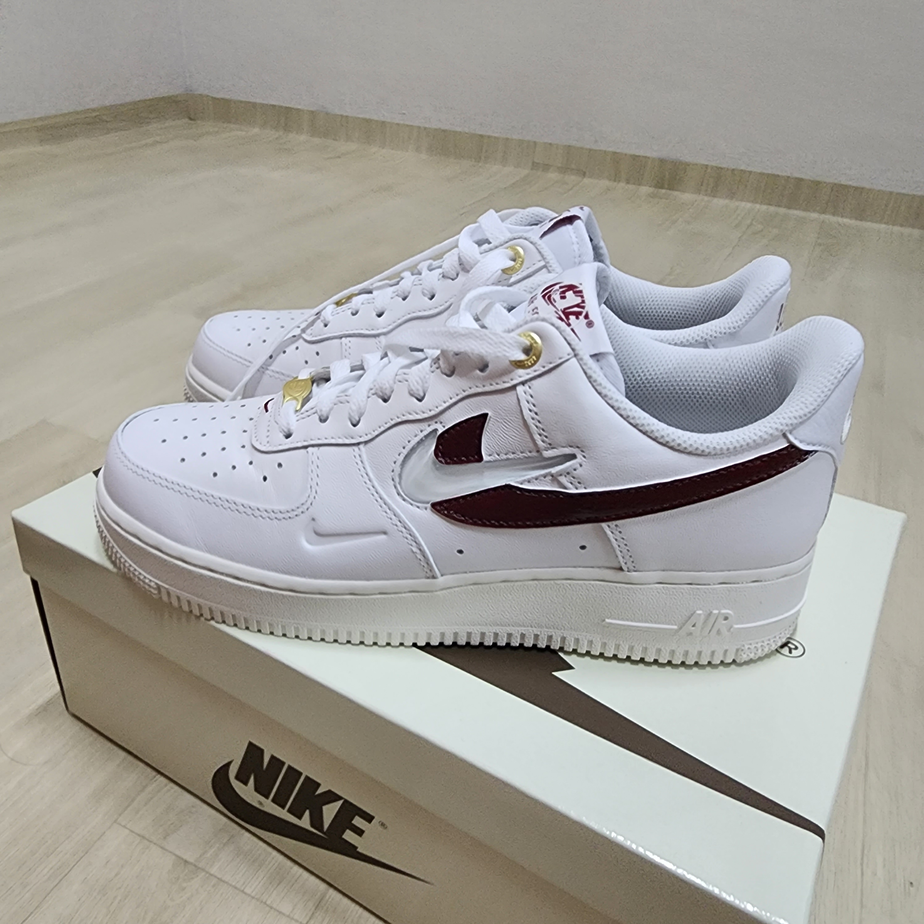 Nike Air Force 1 '07 PRM 40th Anniversary Join Forces White 착용 스타일 - 3