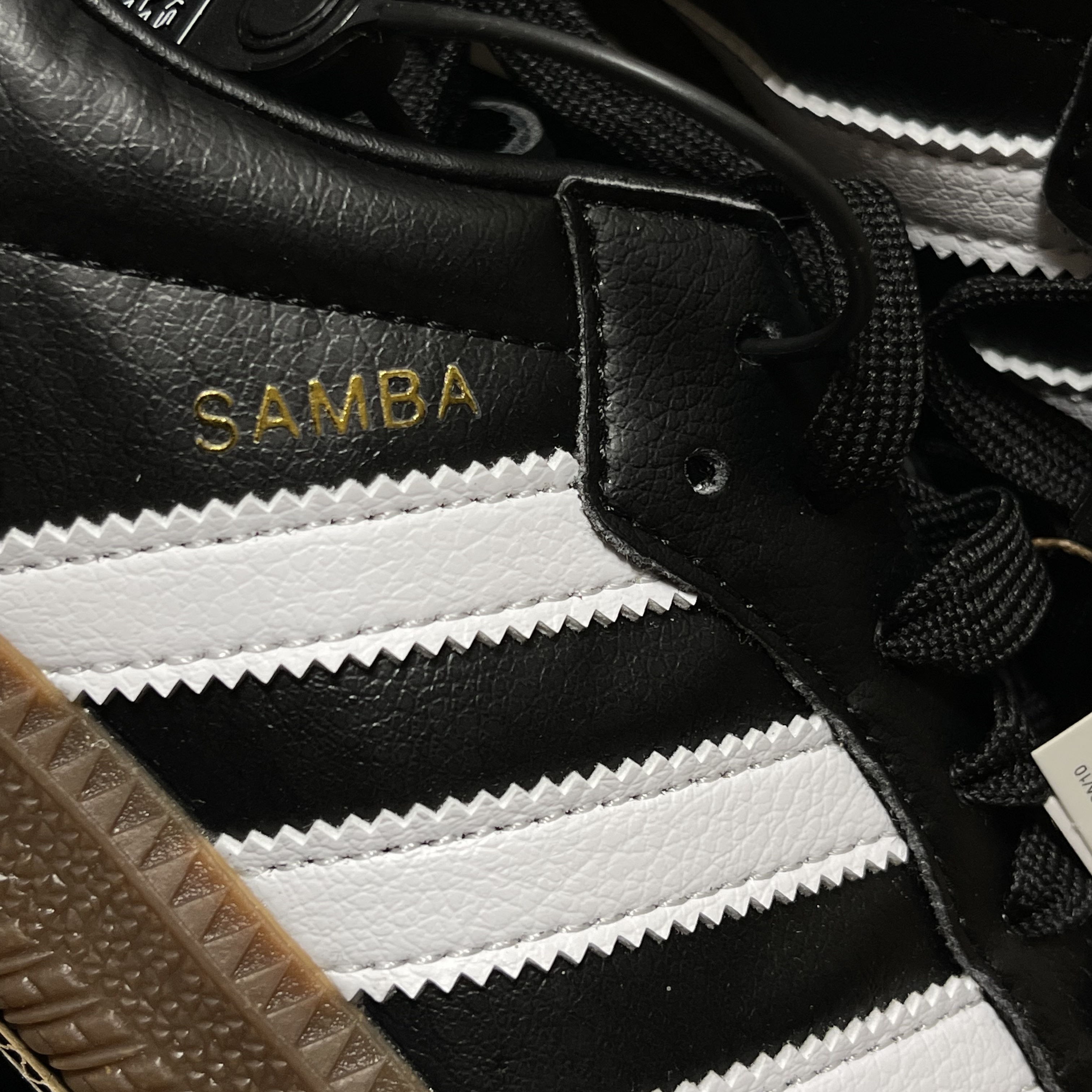Adidas Samba Vegan Black White 착용 스타일