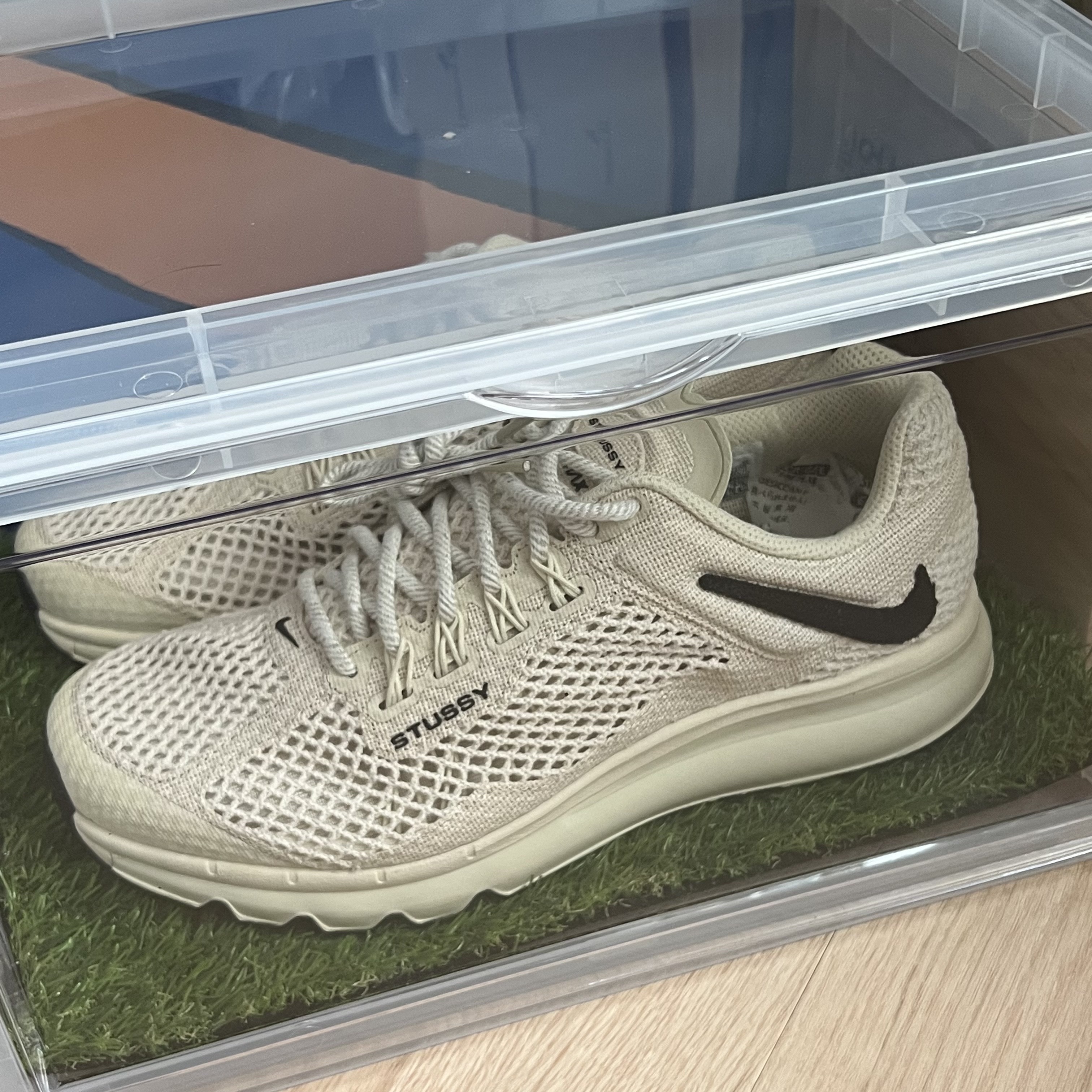 Nike x Stussy Air Max 2013 Fossil 착용 스타일