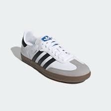 (W) Adidas Sambarose White Black Gum, Adidas Samba OG Black White Gum 착용 스타일 - 3