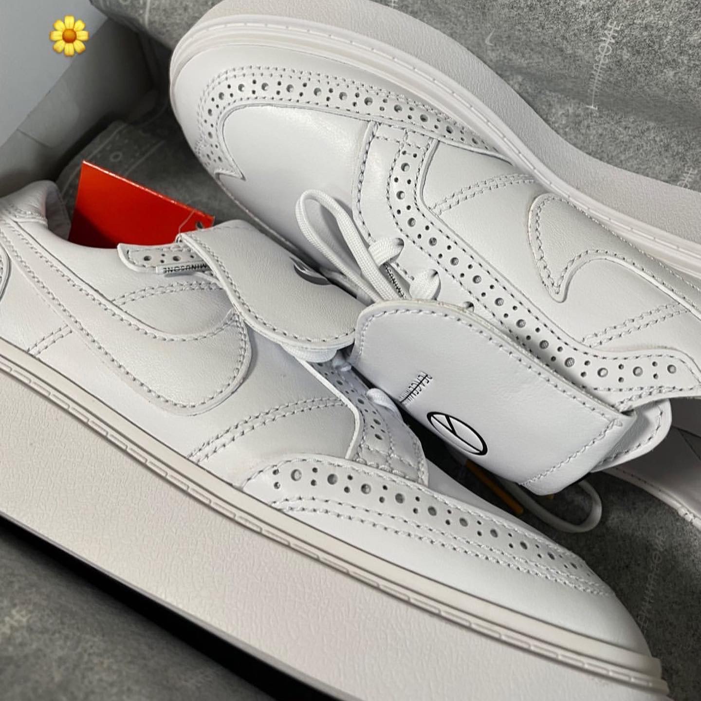 Nike x Peaceminusone Kwondo1 White 착용 스타일 - 2